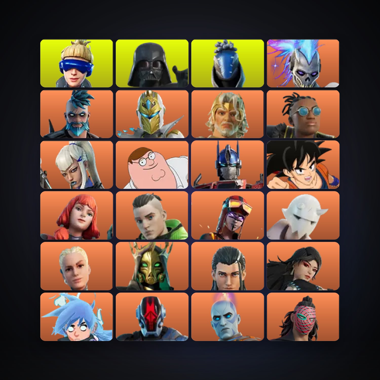 Neo Versa — Darth Vader — 325 skins — 200 V-Bucks — lvl 3764 — HabibiAccounts