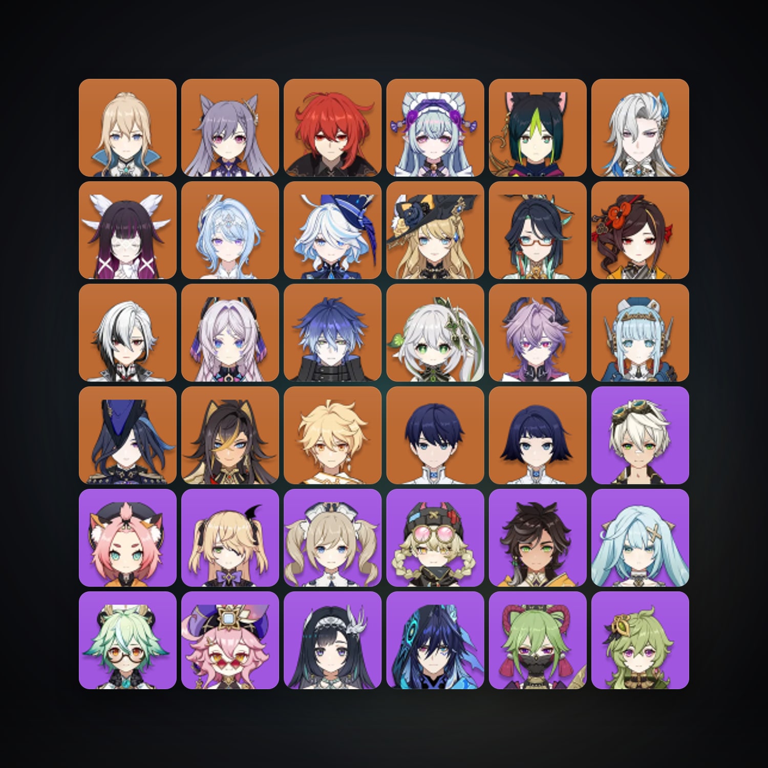 Genshin Impact | AR 59 | 70 Chars | 20× 5★ — HabibiAccounts