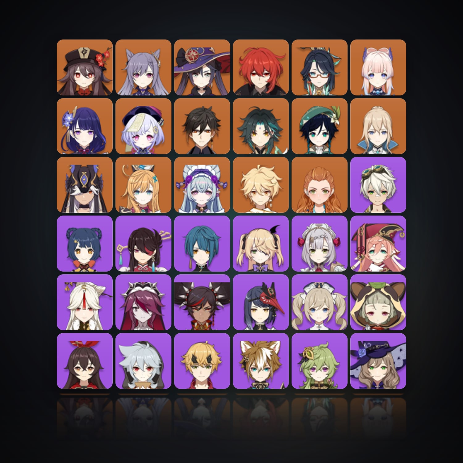Genshin Impact | AR 59 | 57 Chars | 15× 5★ — HabibiAccounts