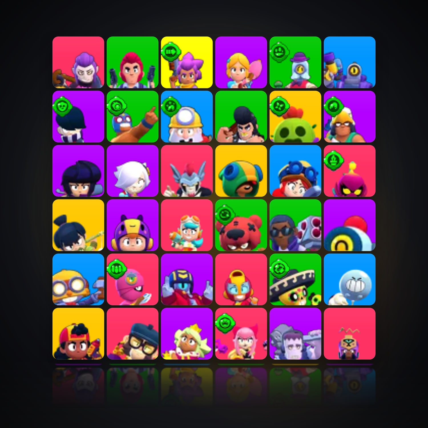 74 Brawlers | 41.2K Trophies — HabibiAccounts