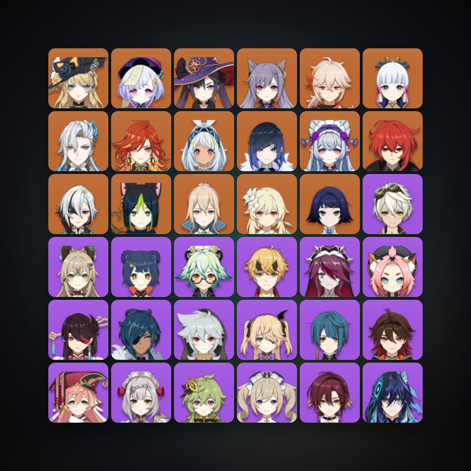 Genshin Impact | AR 57 | 66 Chars | 15× 5★ — HabibiAccounts