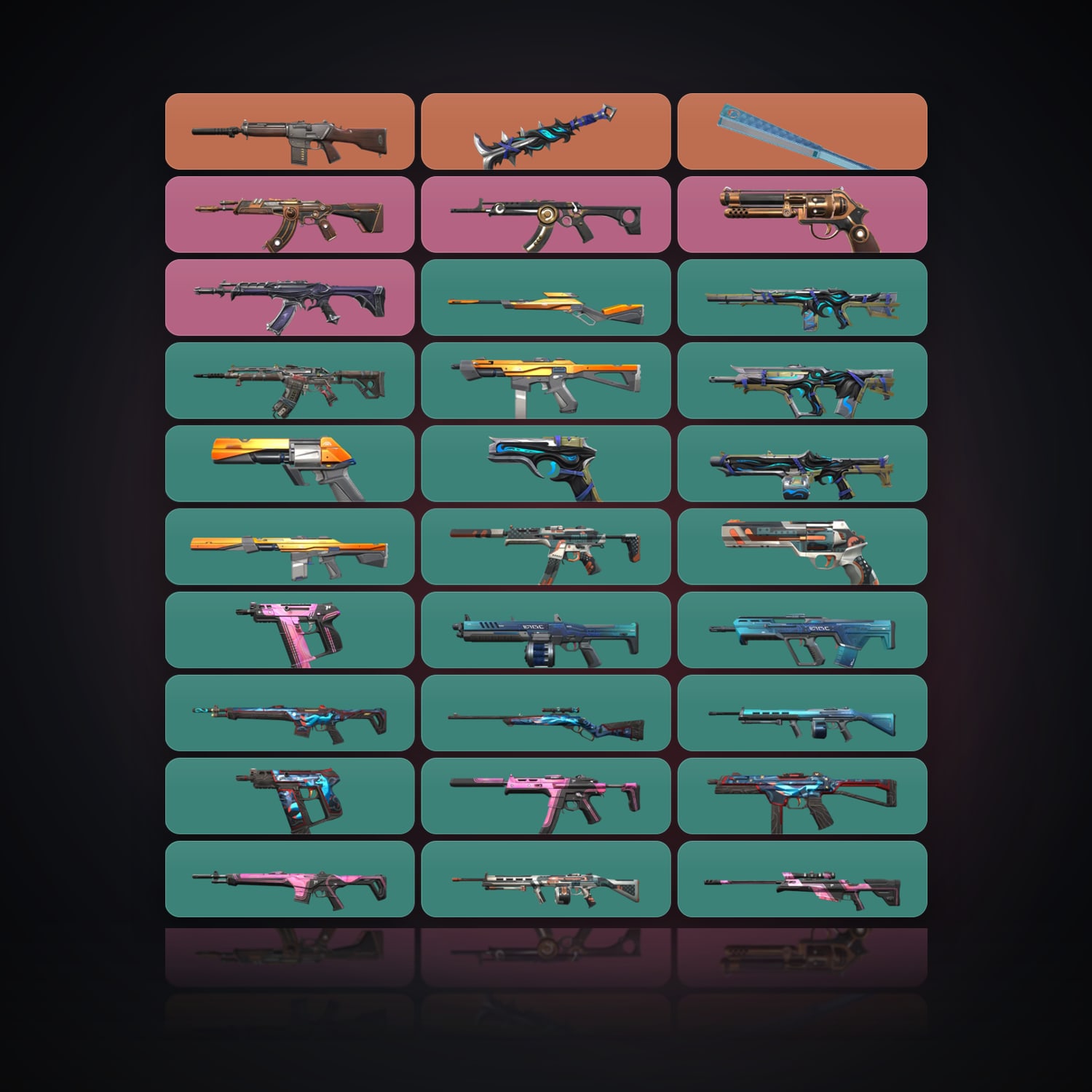 NA Iron 2 locker — 2 knives, 31 skins, lvl 71 — HabibiAccounts