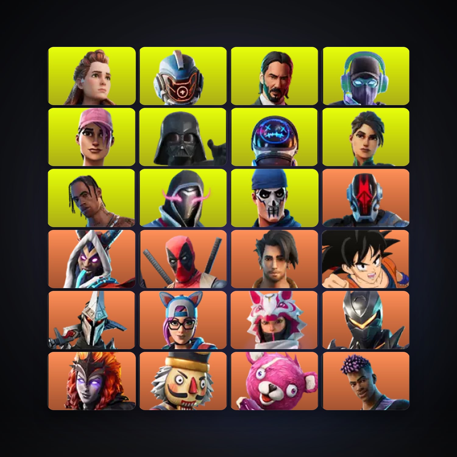 The Foundation — Krampus — 447 skins — 550 V-Bucks — lvl 4181 — HabibiAccounts