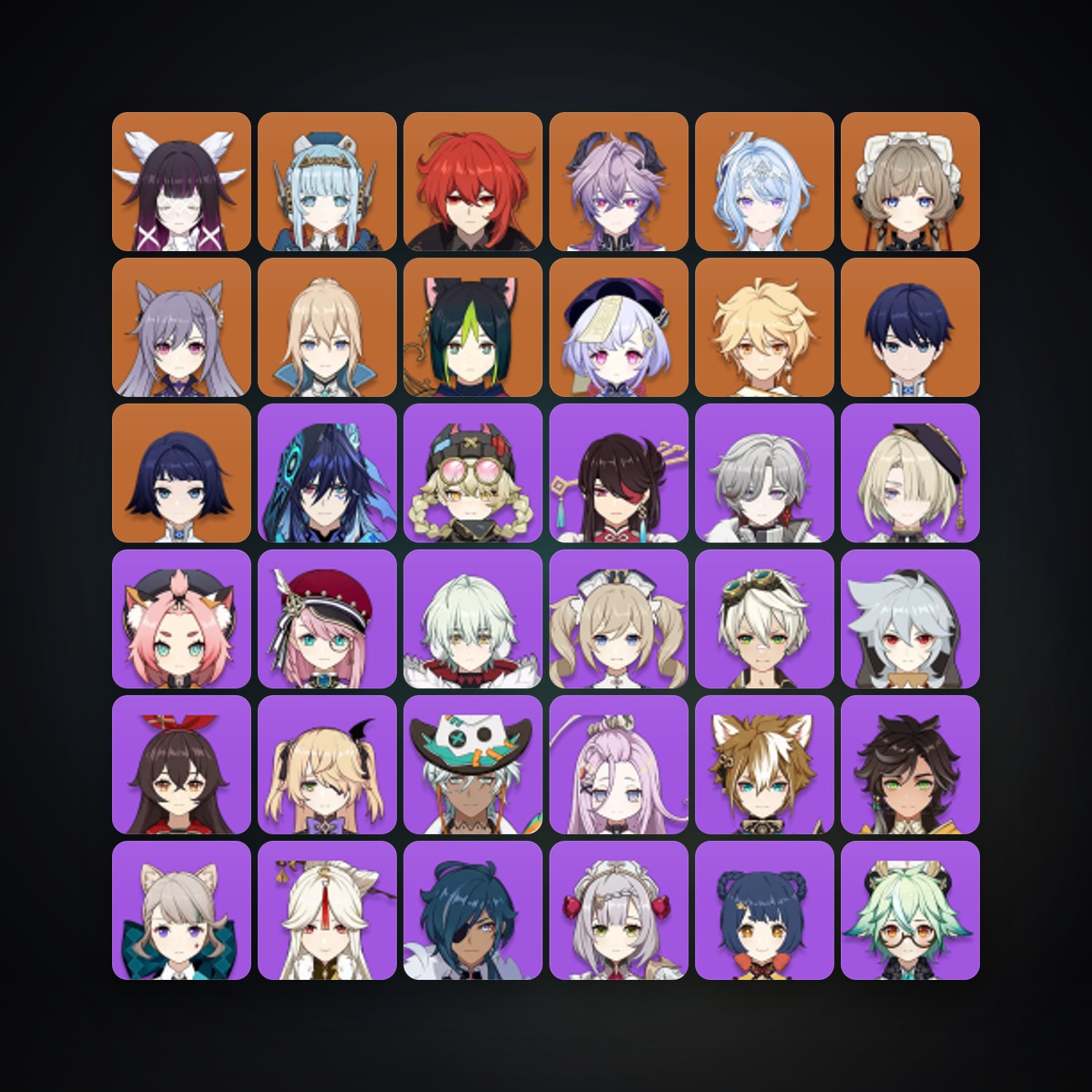 Genshin Impact | AR 56 | 49 Chars | 10× 5★ — HabibiAccounts