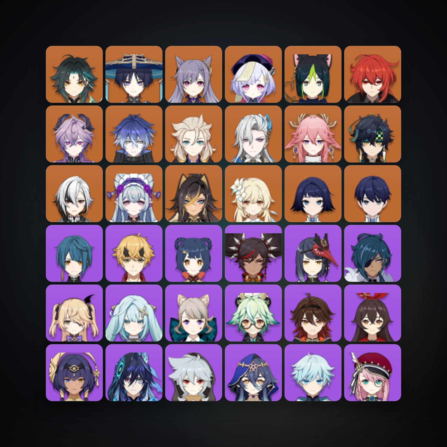 Genshin Impact | AR 58 | 65 Chars | 15× 5★ — HabibiAccounts