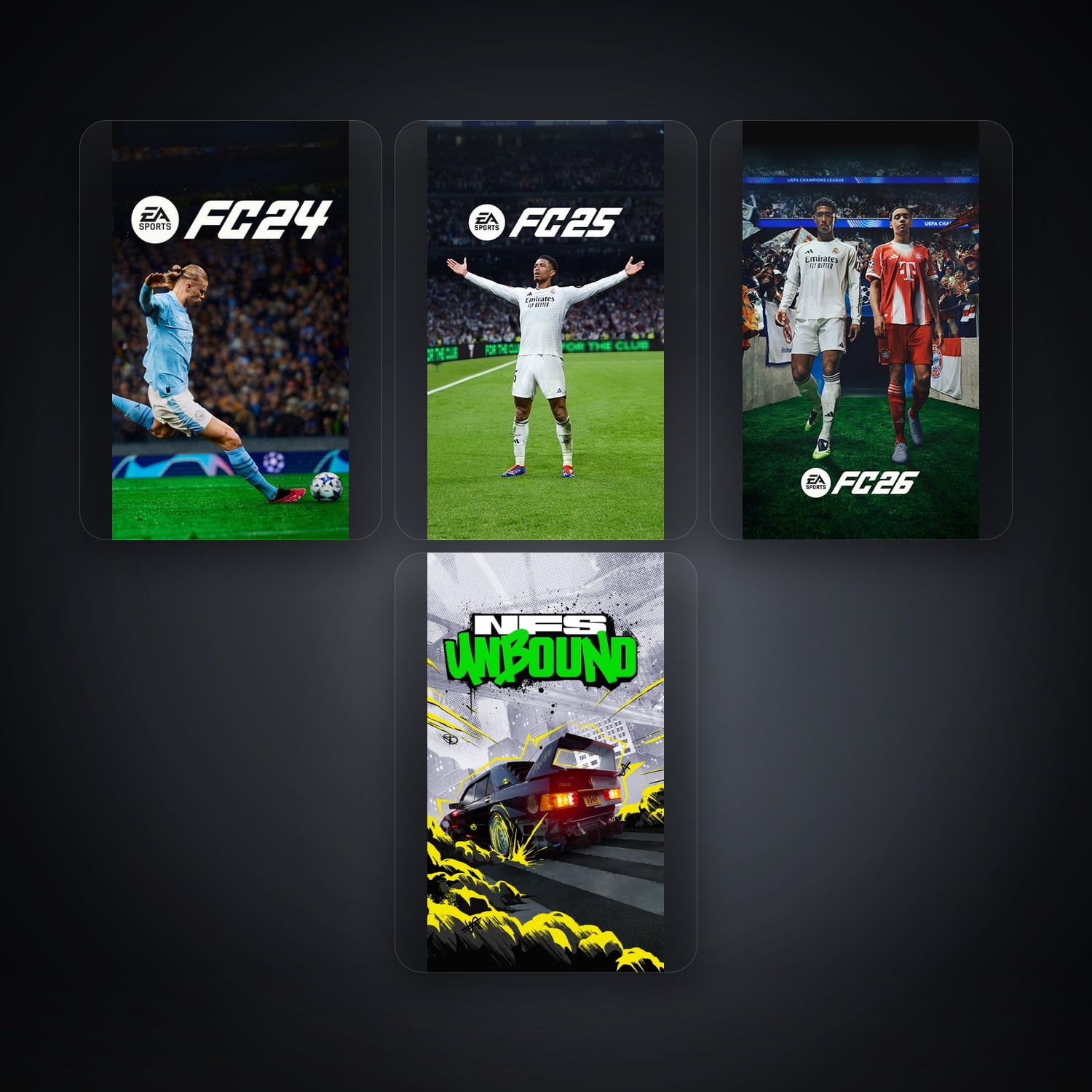 EA SPORTS FC24 & EA SPORTS FC 25 | 4 Games — HabibiAccounts