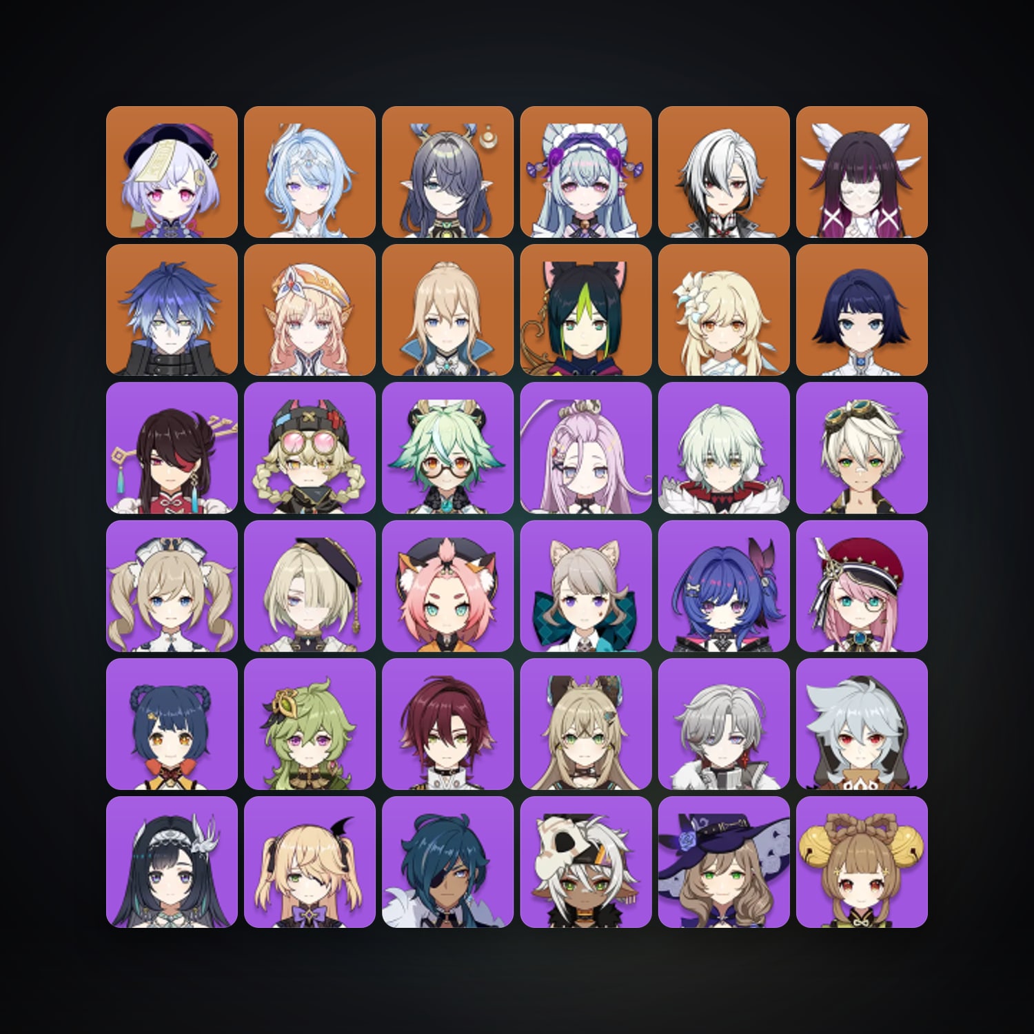 Genshin Impact | AR 56 | 47 Chars | 10× 5★ — HabibiAccounts