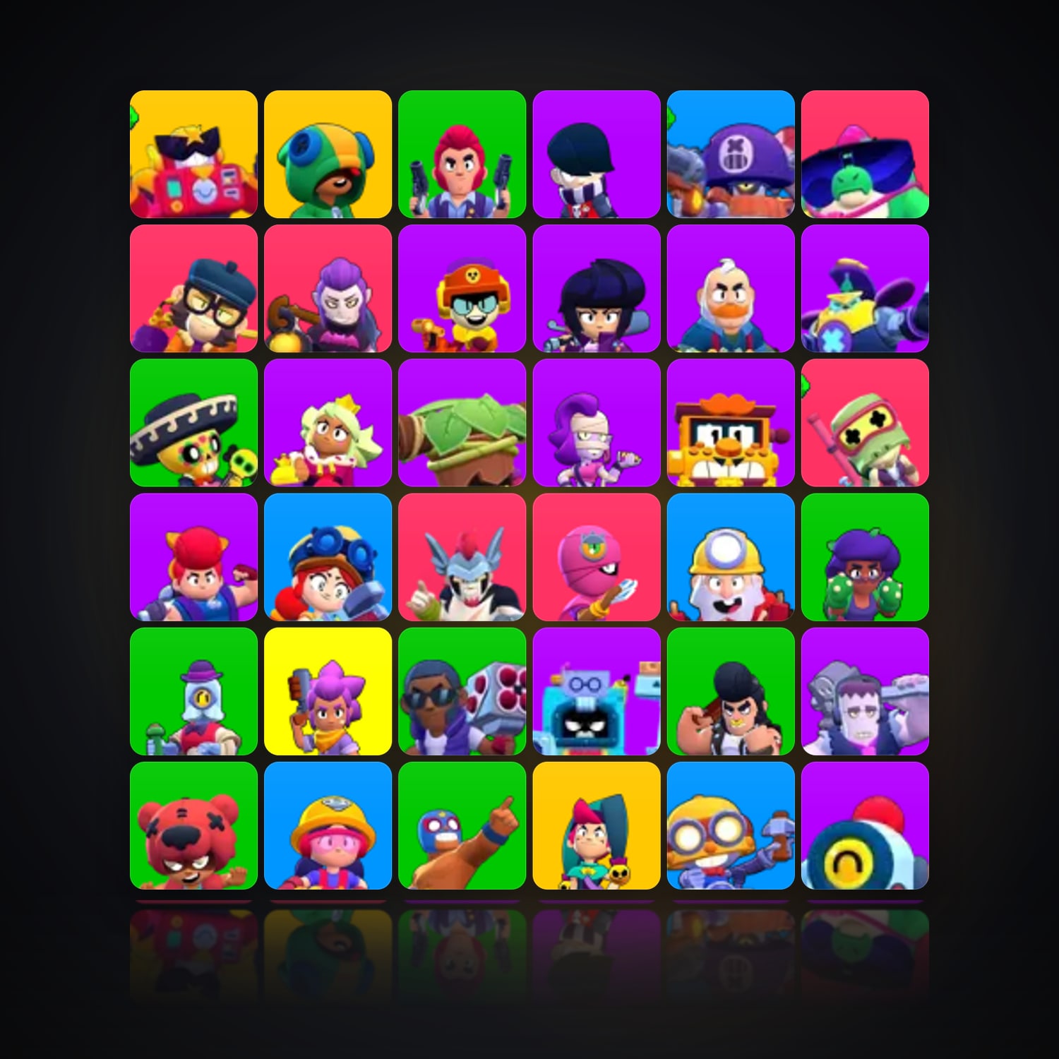 54 Brawlers | 8K Trophies — HabibiAccounts