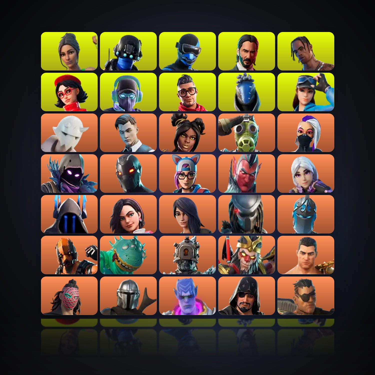Fortnite | 256 Skins | 1.9K V-Bucks | Level 2760 | 685 Wins — HabibiAccounts