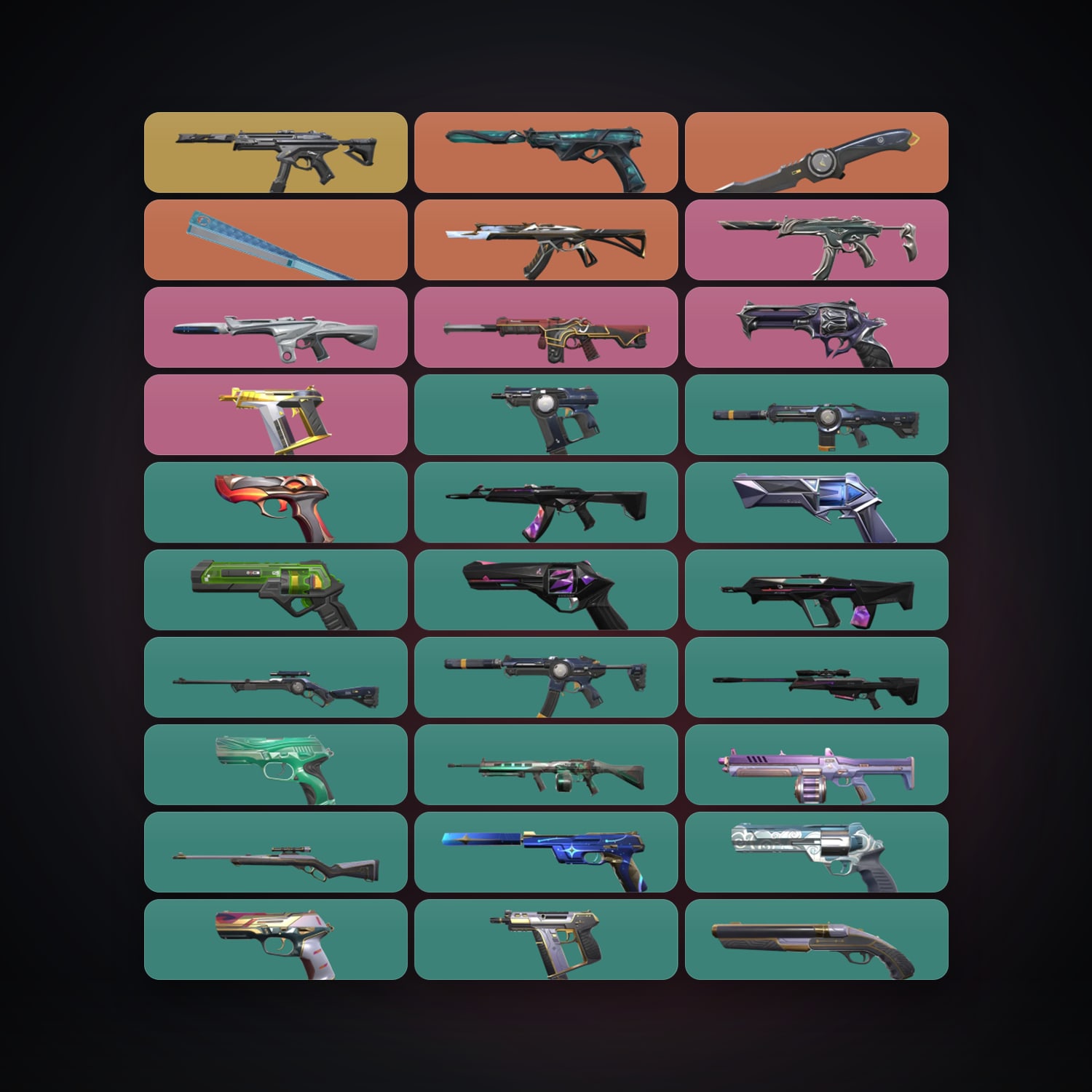 EU Silver 1 locker — 2 knives, 47 skins, lvl 207 — HabibiAccounts