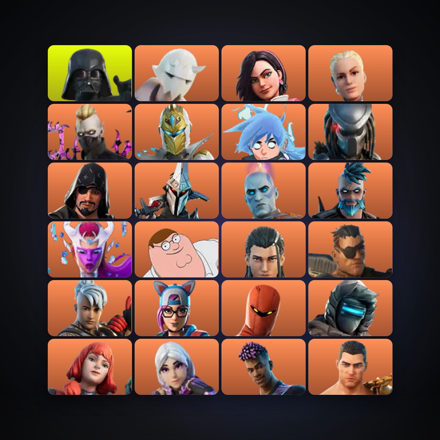 Fortnite | 223 Skins | 700 V-Bucks | Level 3289 | 427 Wins — HabibiAccounts