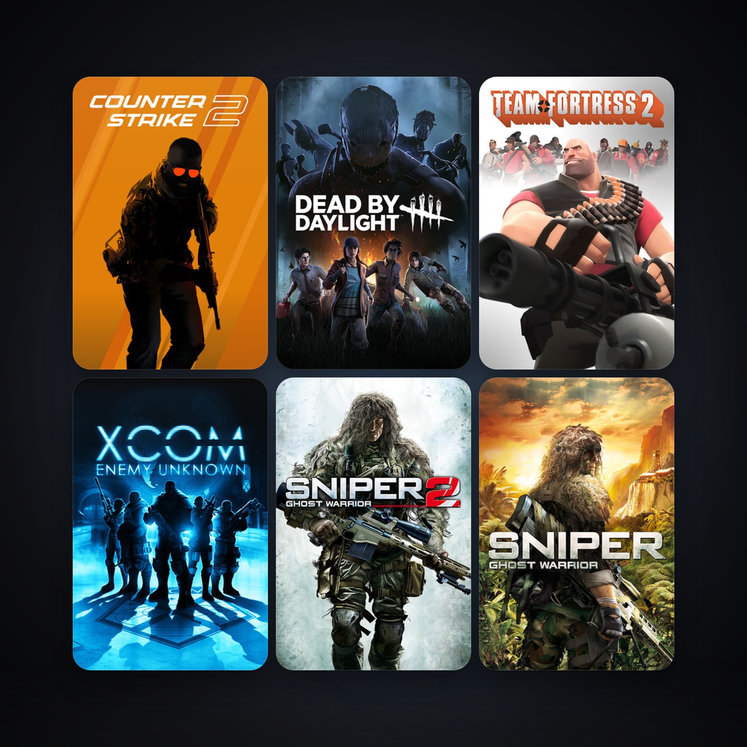 Team Fortress 2 + CS2 Prime, 20 games, Steam 27, clean — HabibiAccounts
