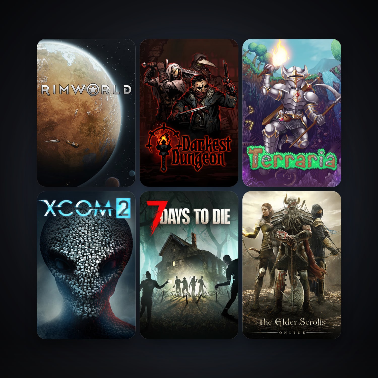 Terraria + Kenshi, 50 games, Steam 10, clean — HabibiAccounts