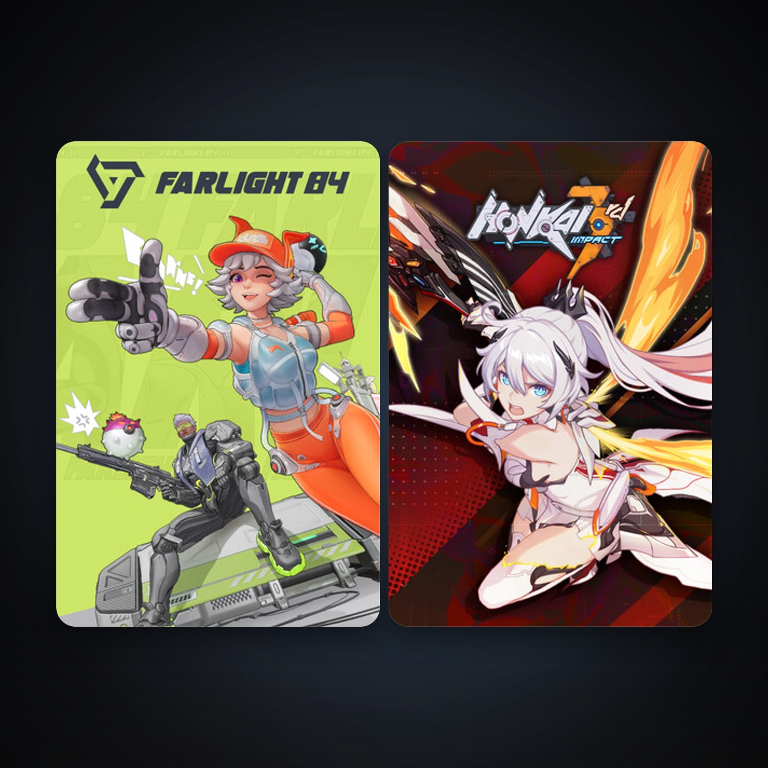 Farlight 84 & Honkai Impact 3rd — HabibiAccounts