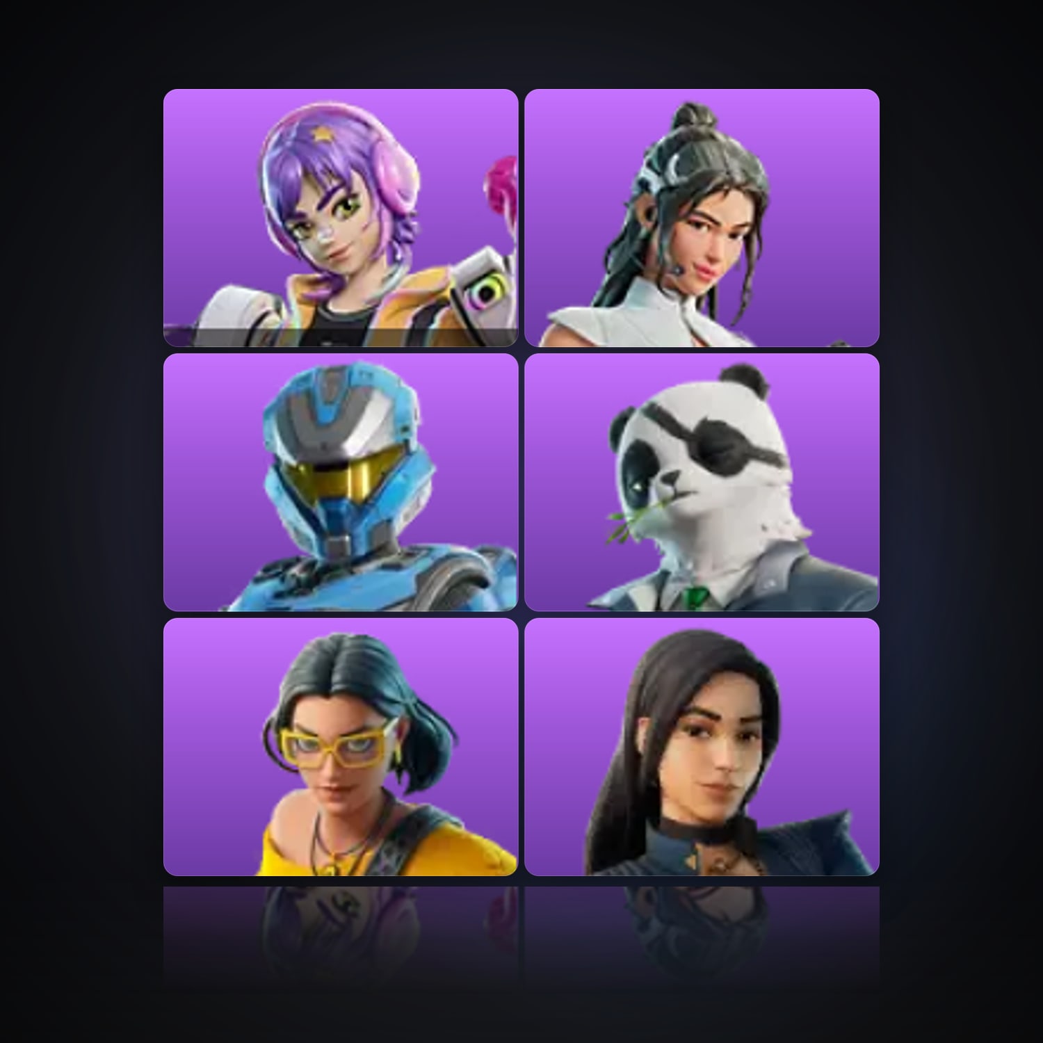 Fortnite | 6 Skins | 100 V-Bucks | Level 71 | 5 Wins — HabibiAccounts