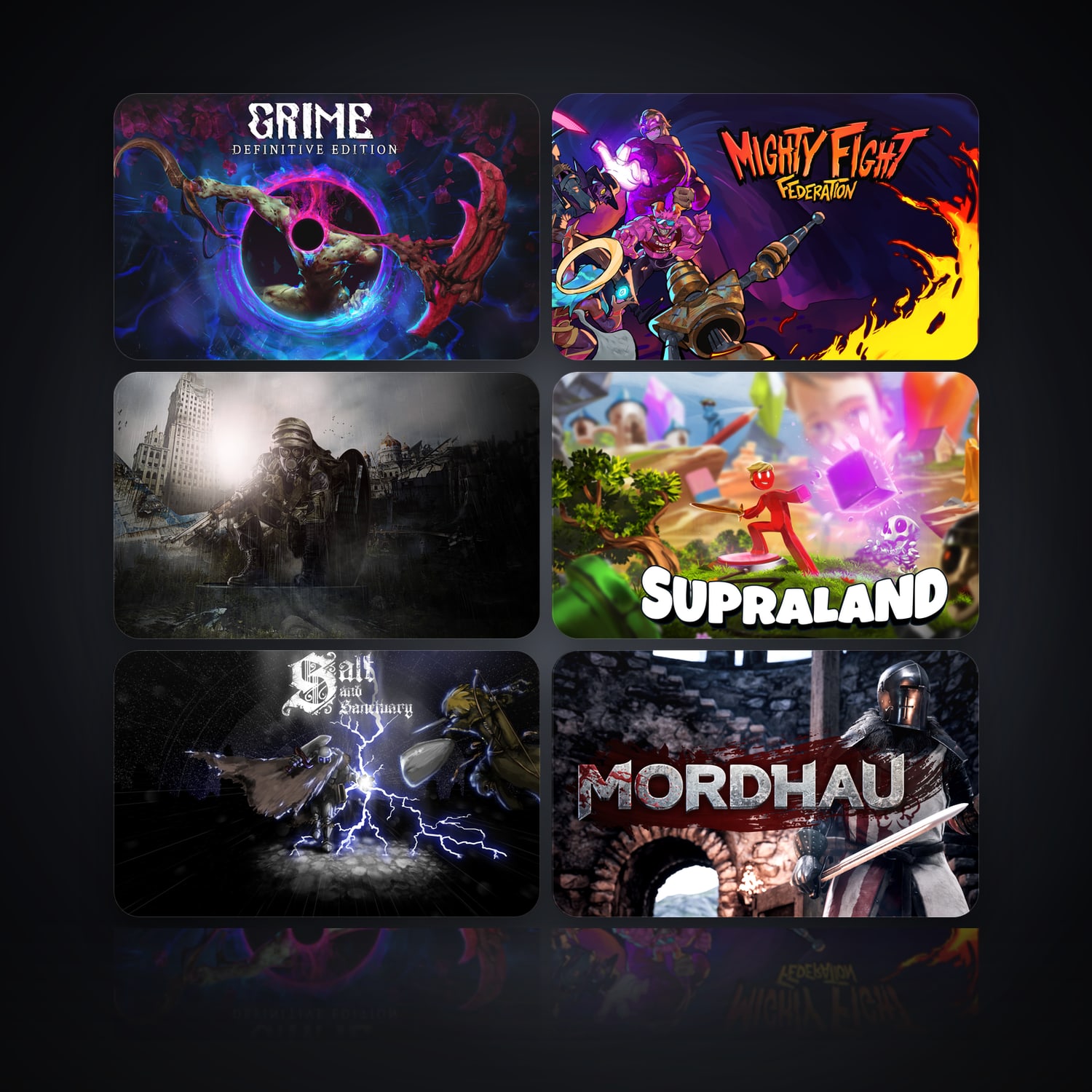 Epic GRIME + Mighty Fight Federation — MY — 156 games — HabibiAccounts