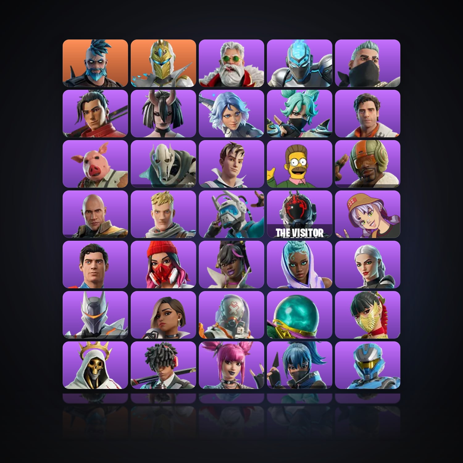 Fortnite | 159 Skins | 1.1K V-Bucks | Level 2183 | 298 Wins — HabibiAccounts