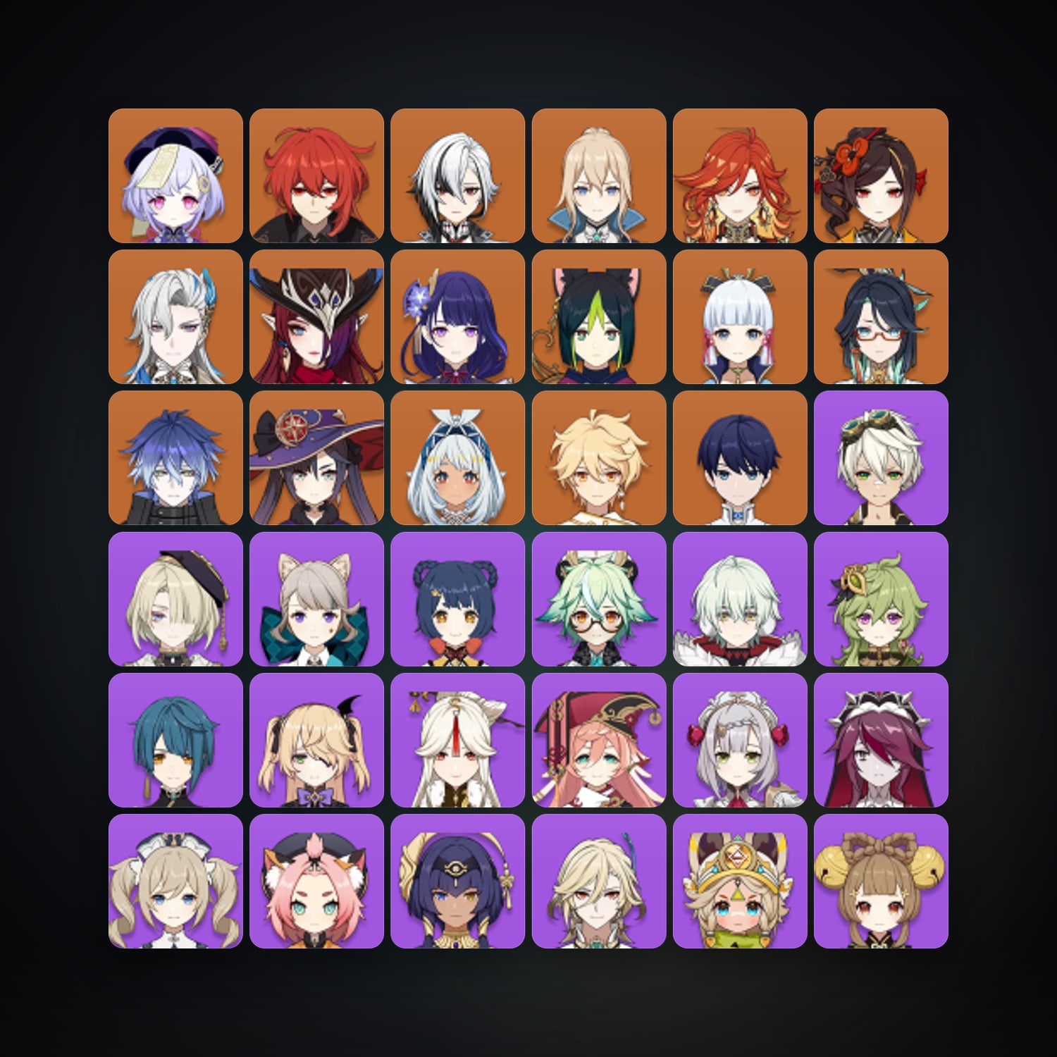 Genshin Impact | AR 59 | 61 Chars | 15× 5★ — HabibiAccounts