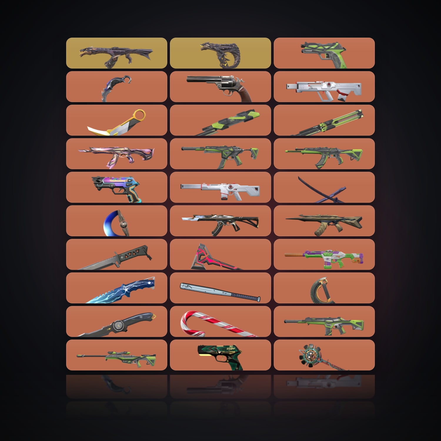 9 Rank | NA Server | 133 Skins | 15 Knives | Level 96 — HabibiAccounts