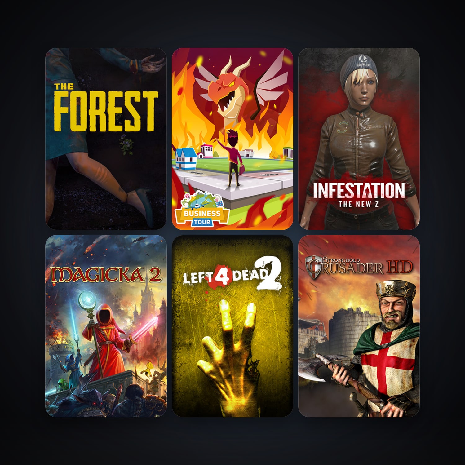 Left 4 Dead 2 + Portal 2, 15 games, clean — HabibiAccounts