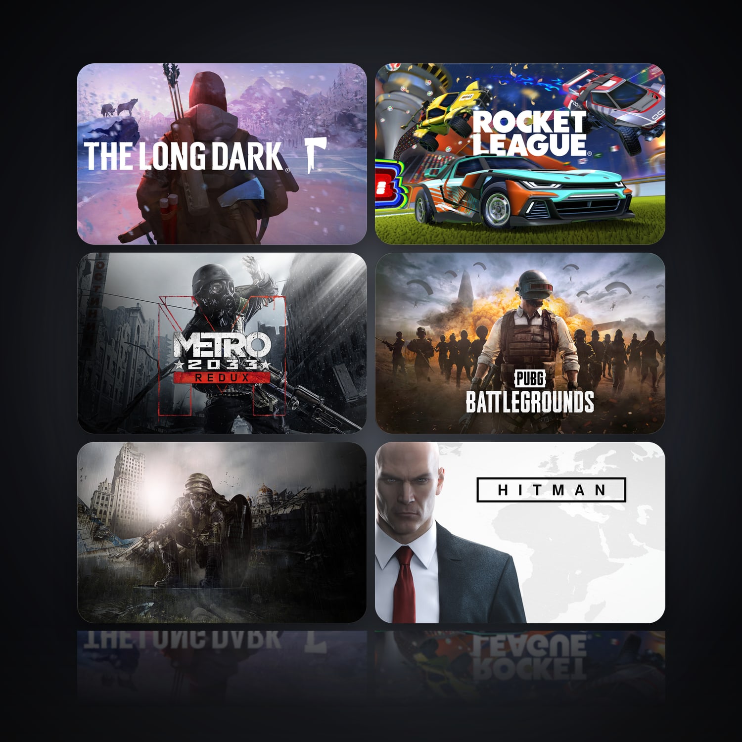 Epic The Long Dark + Rocket League — IN — 318 games — HabibiAccounts