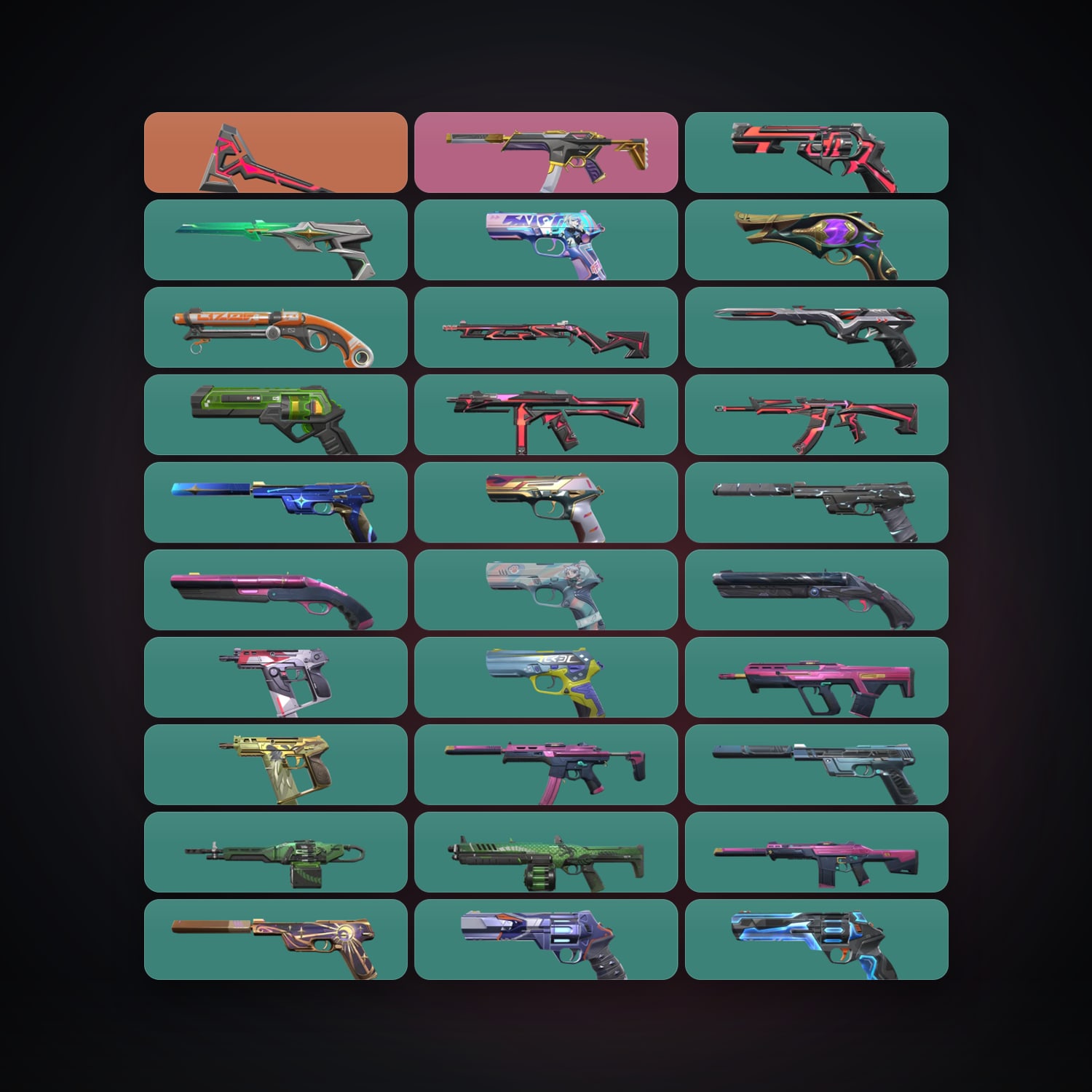 AP Gold 2 locker — 1 knives, 32 skins, lvl 340 — HabibiAccounts