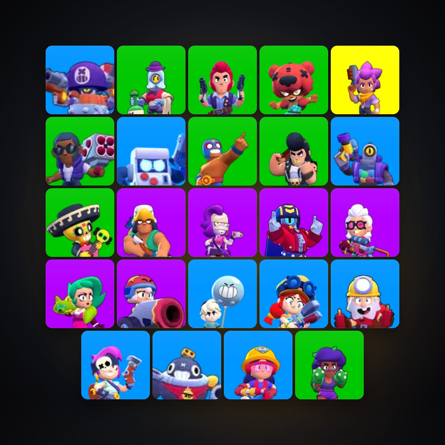 24 Brawlers | 4.1K Trophies — HabibiAccounts