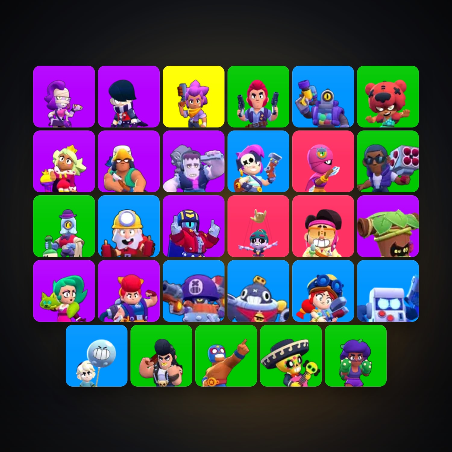 29 Brawlers | 3.8K Trophies — HabibiAccounts