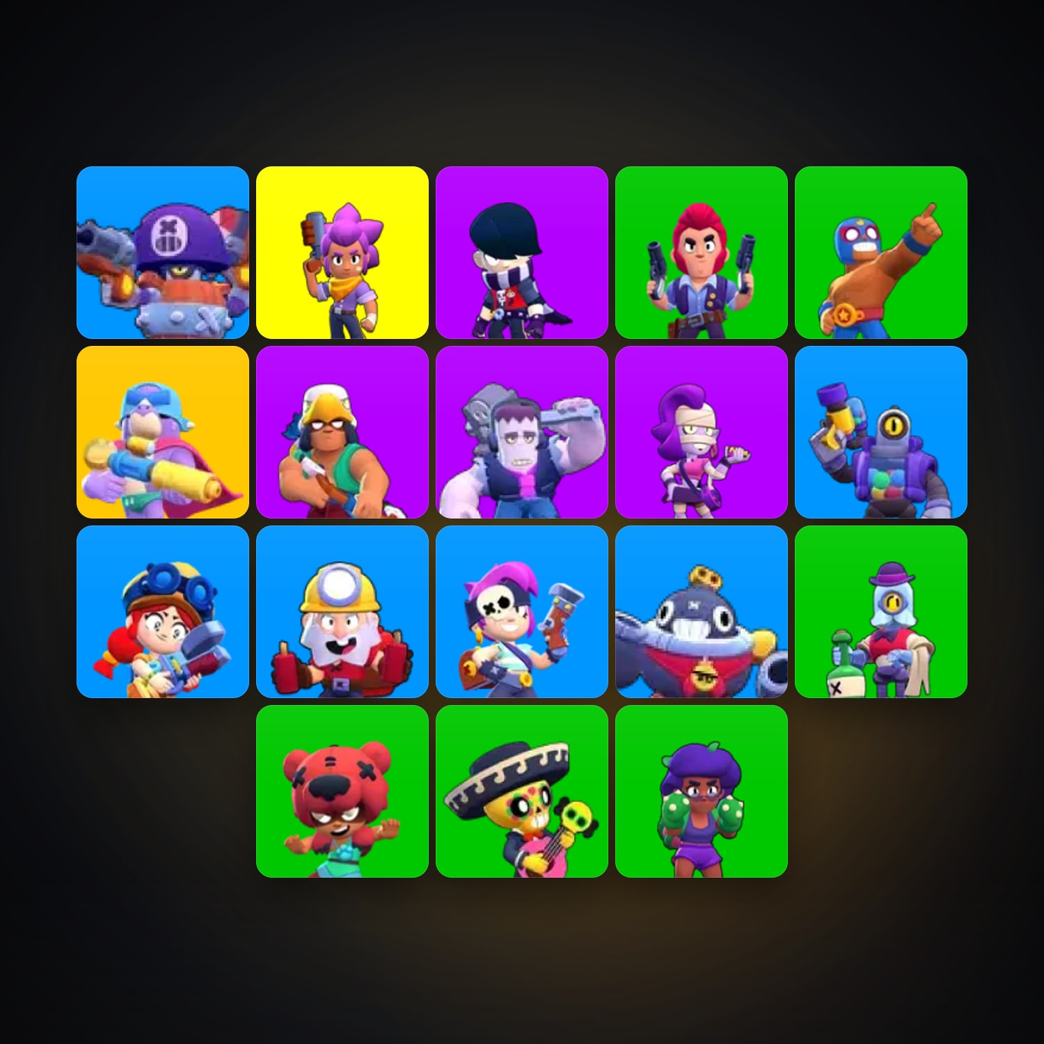 18 Brawlers | 1.8K Trophies — HabibiAccounts