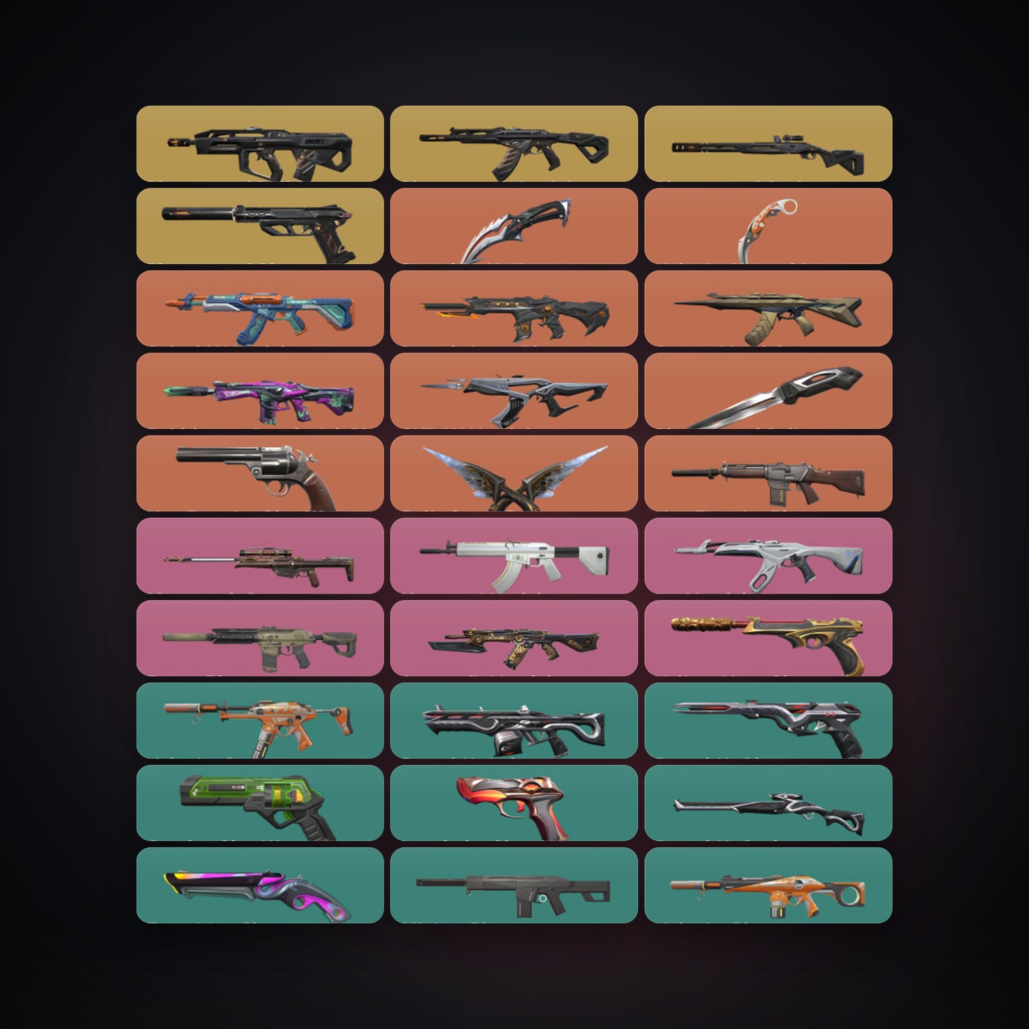 18 Rank | LA Server | 64 Skins | 4 Knives | Level 296 — HabibiAccounts