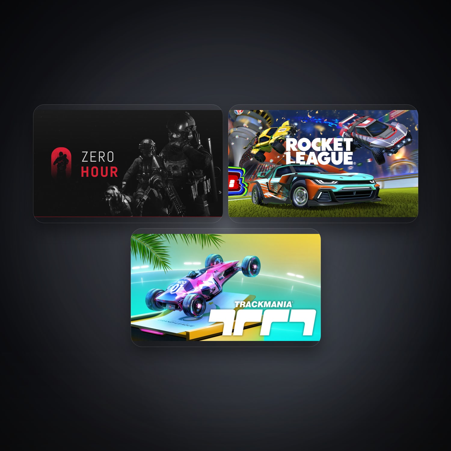 Zero Hour & Rocket League | 3 Games — HabibiAccounts