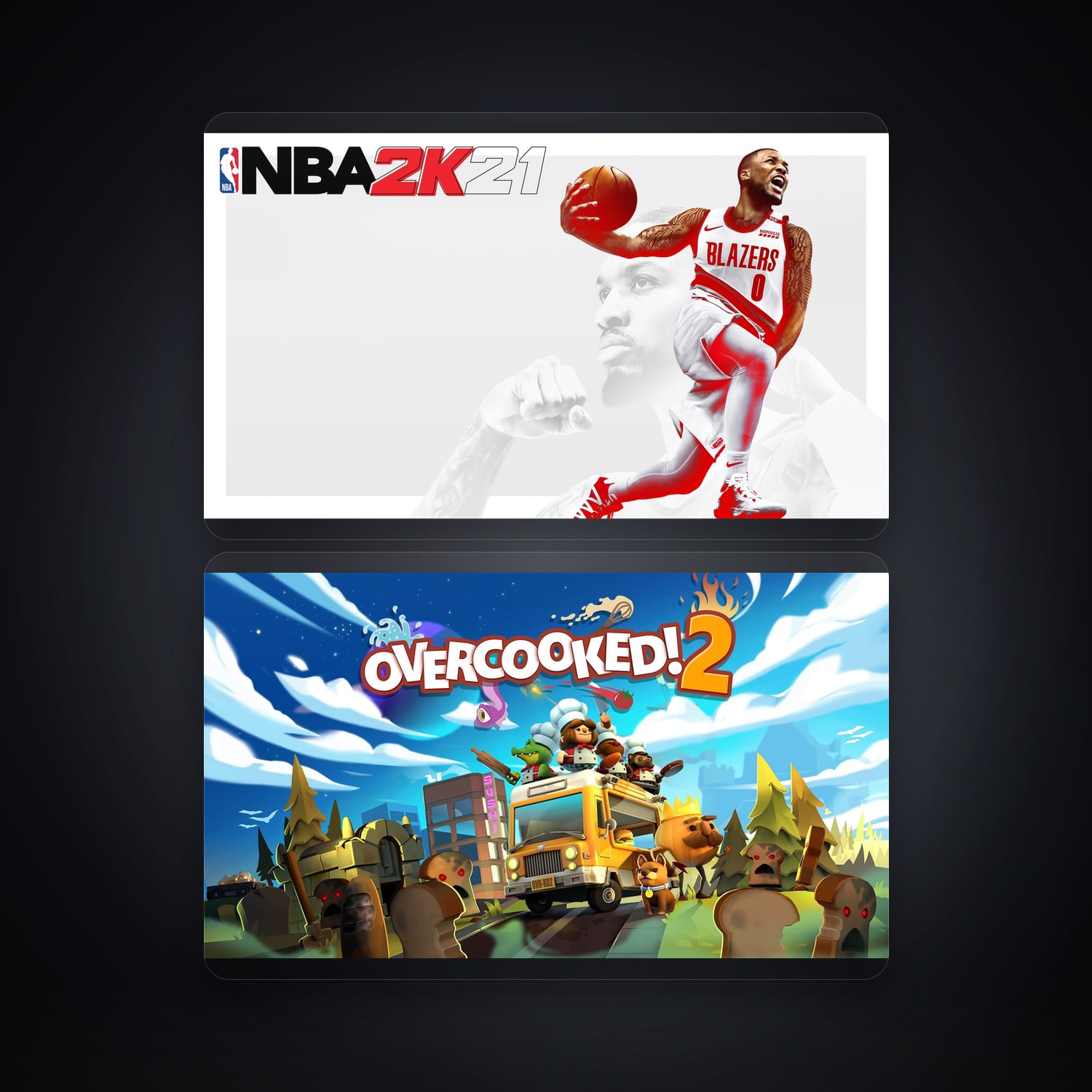 Epic NBA 2K21 + Overcooked! 2 — TH — HabibiAccounts