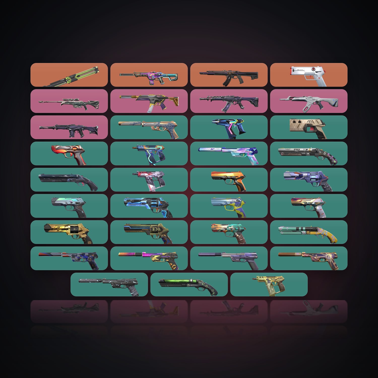 LA Server | 35 Skins | 1 Knives | Level 308 — HabibiAccounts