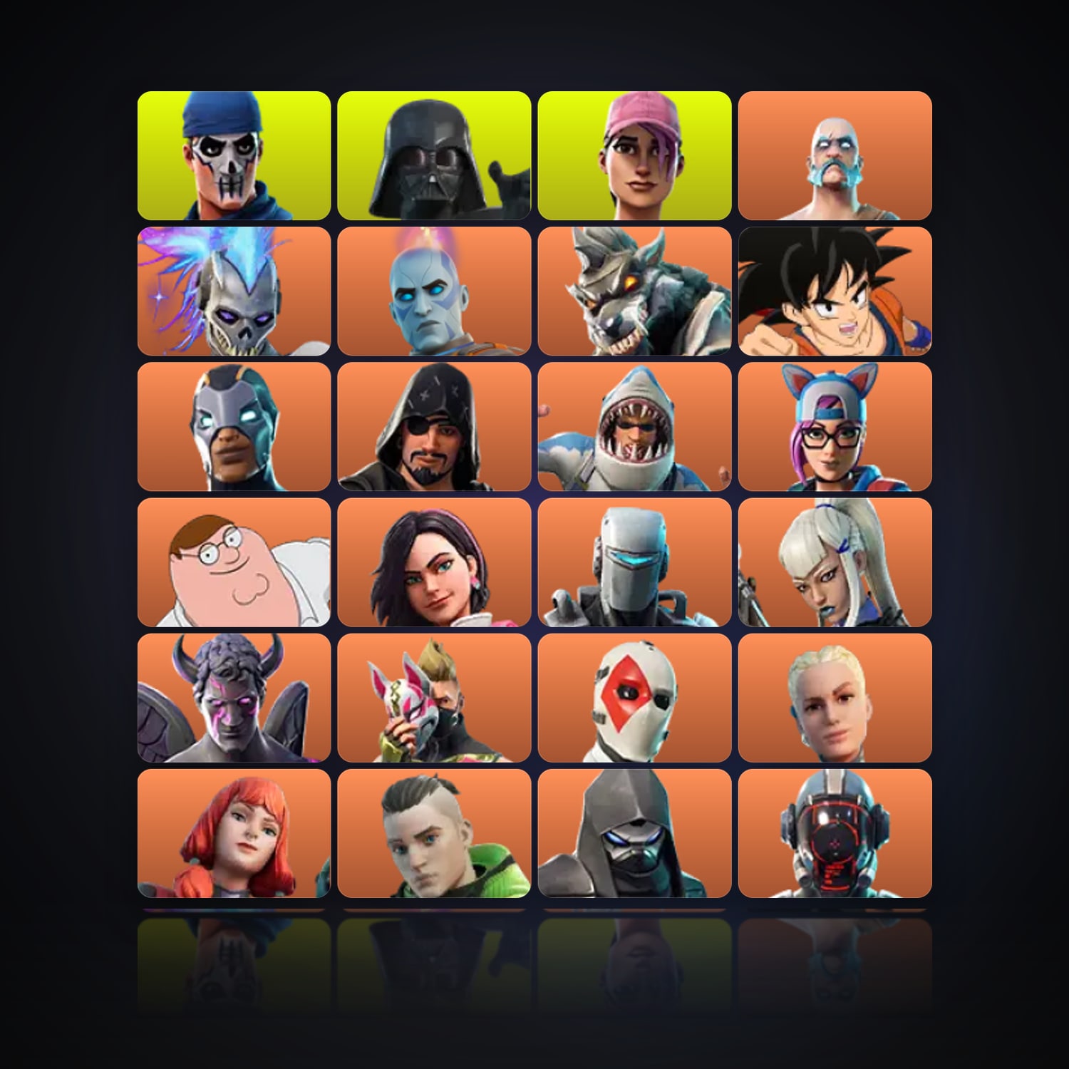 Fortnite | 147 Skins | 8K V-Bucks | Level 1504 | 133 Wins — HabibiAccounts