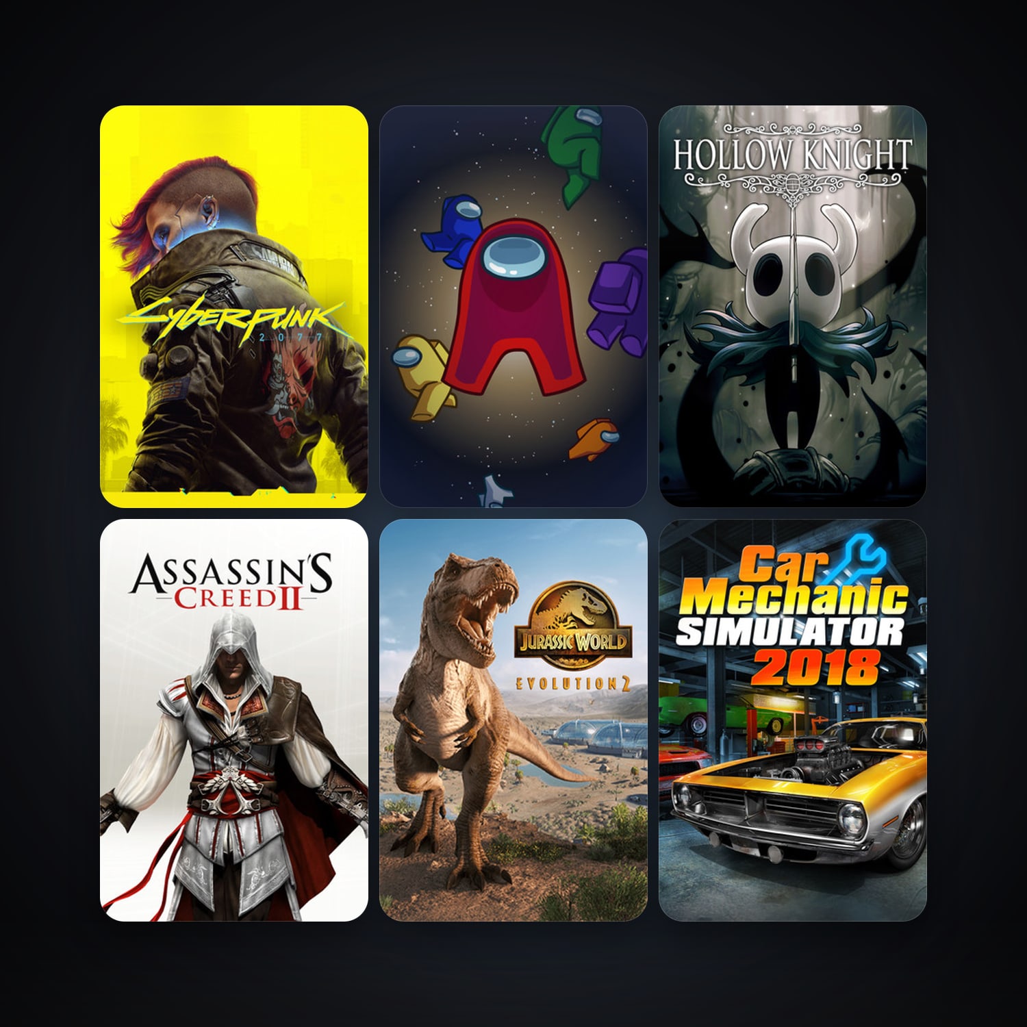 Assassin's Creed 2 Deluxe Edition + The Witcher 3: Wild Hunt, 19 games, clean — HabibiAccounts