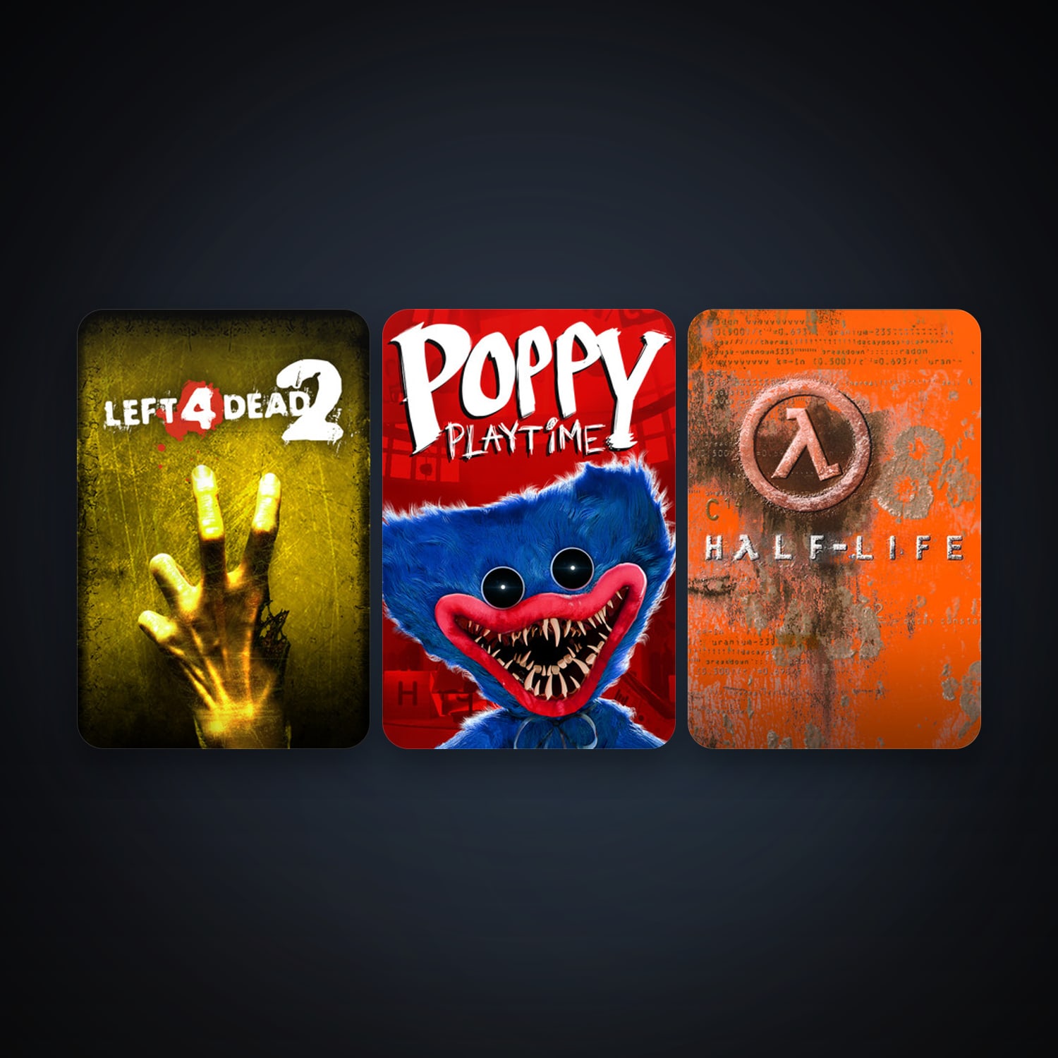 Half-Life + Left 4 Dead 2, 5 games, clean — HabibiAccounts