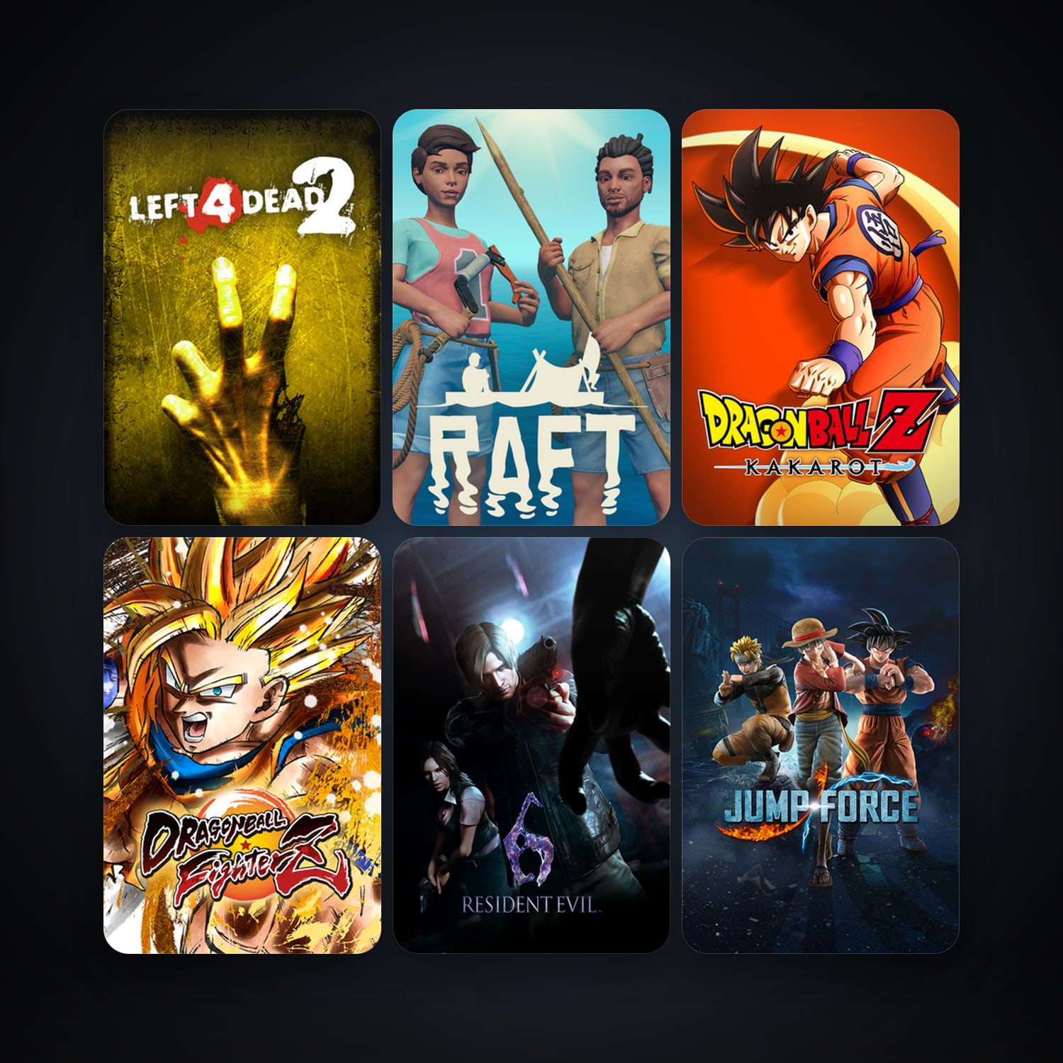 Left 4 Dead 2 + Resident Evil 6, 41 games, clean — HabibiAccounts