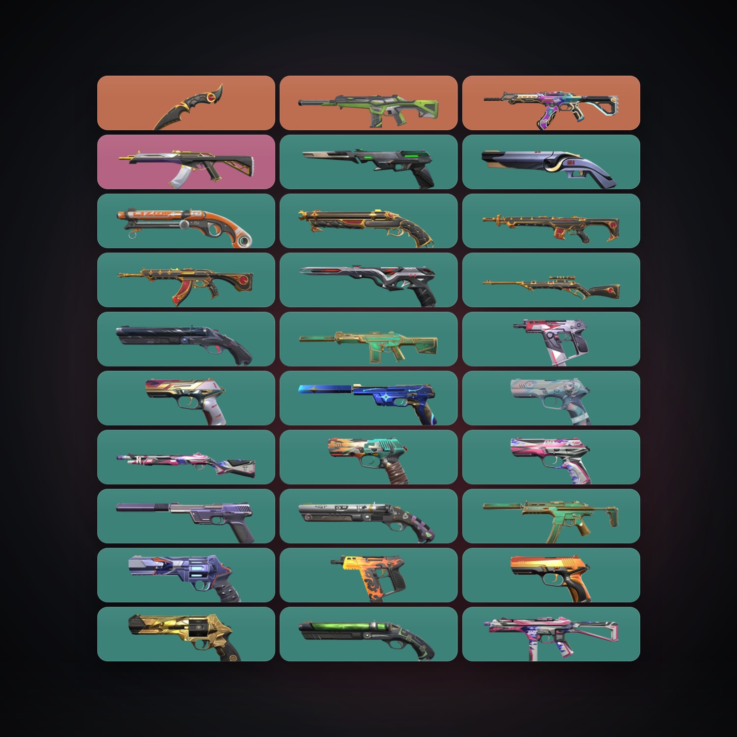 EU Gold 2 locker — 1 knives, 48 skins, lvl 380 — HabibiAccounts