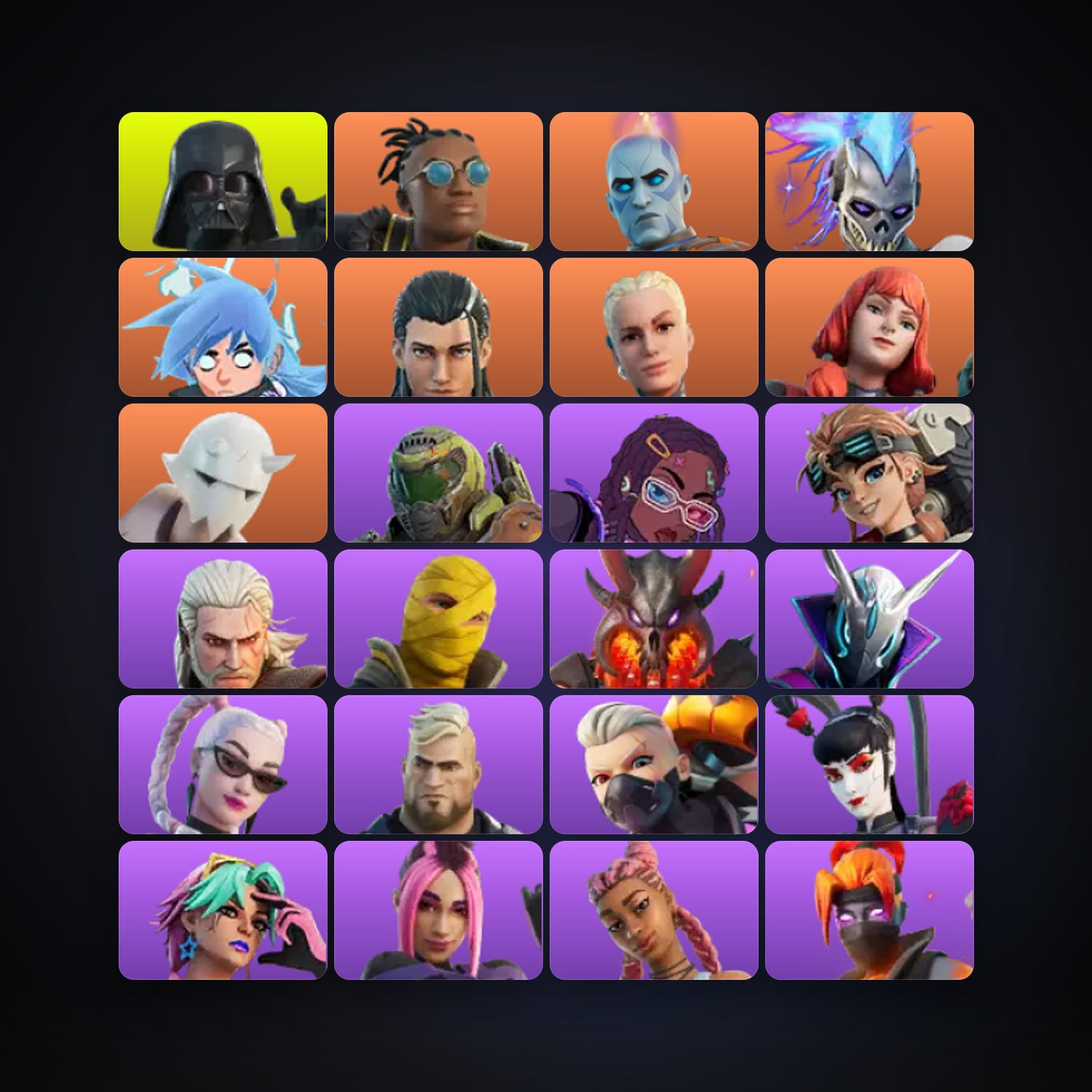 Fortnite | 44 Skins | 1.5K V-Bucks | Level 524 | 58 Wins — HabibiAccounts