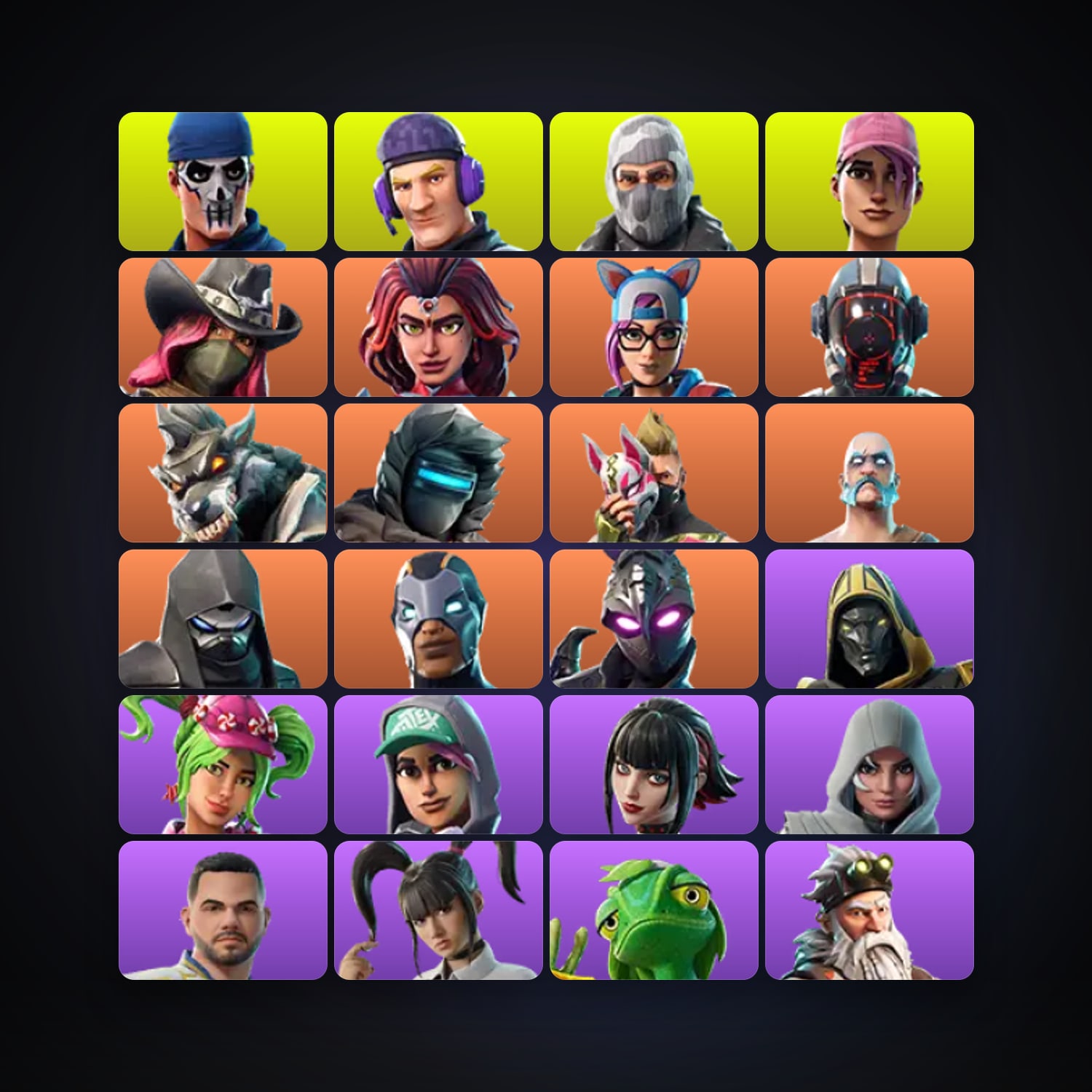 Fortnite | 45 Skins | 600 V-Bucks | Level 977 | 143 Wins — HabibiAccounts