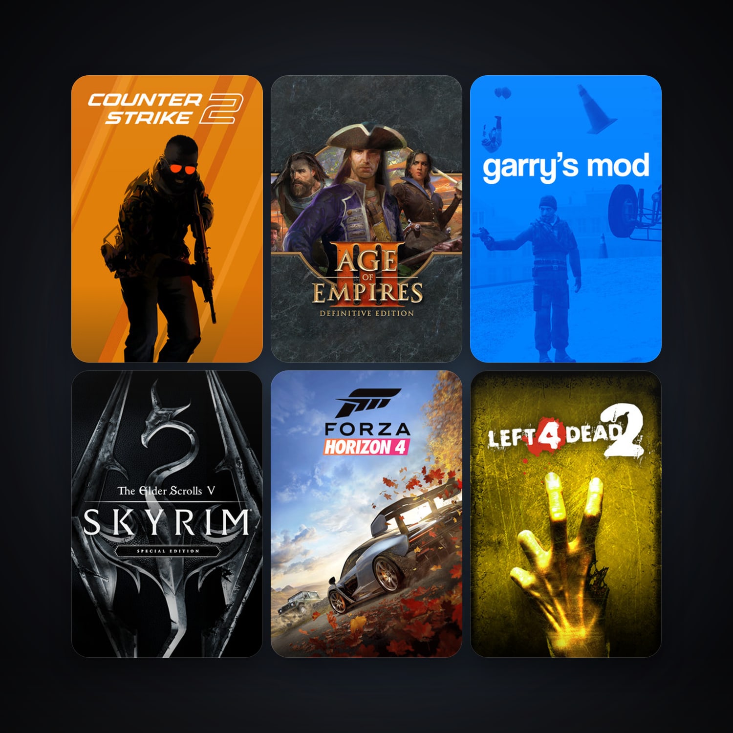 Left 4 Dead 2 + CS2 Prime, 52 games, Steam 10, clean — HabibiAccounts