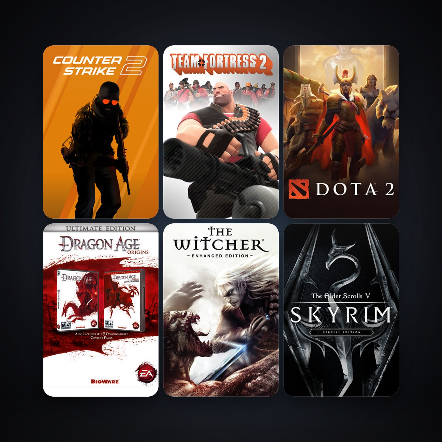Team Fortress Classic + Half-Life: Opposing Force, 89 games, Steam 12, clean — HabibiAccounts