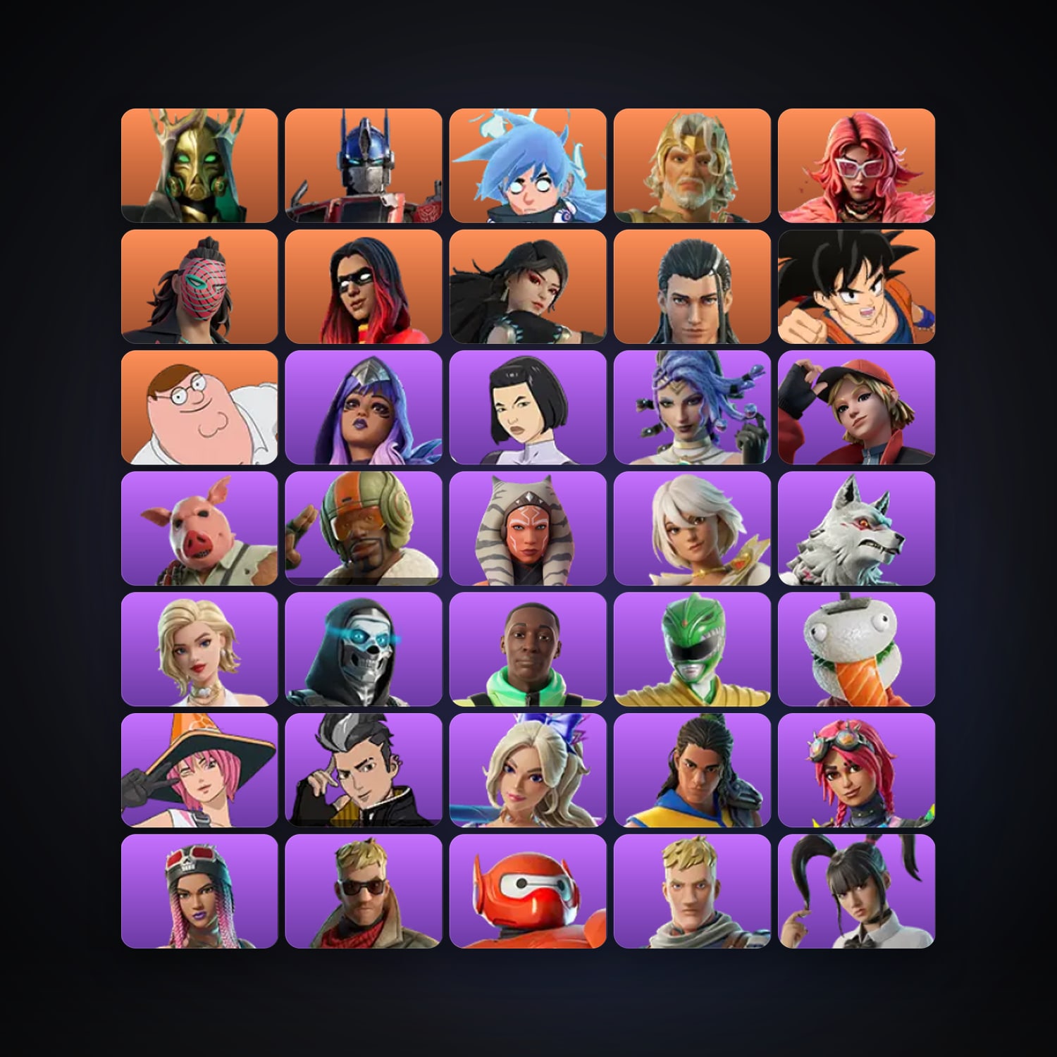 Fortnite | 149 Skins | 1.6K V-Bucks | Level 3476 | 349 Wins — HabibiAccounts
