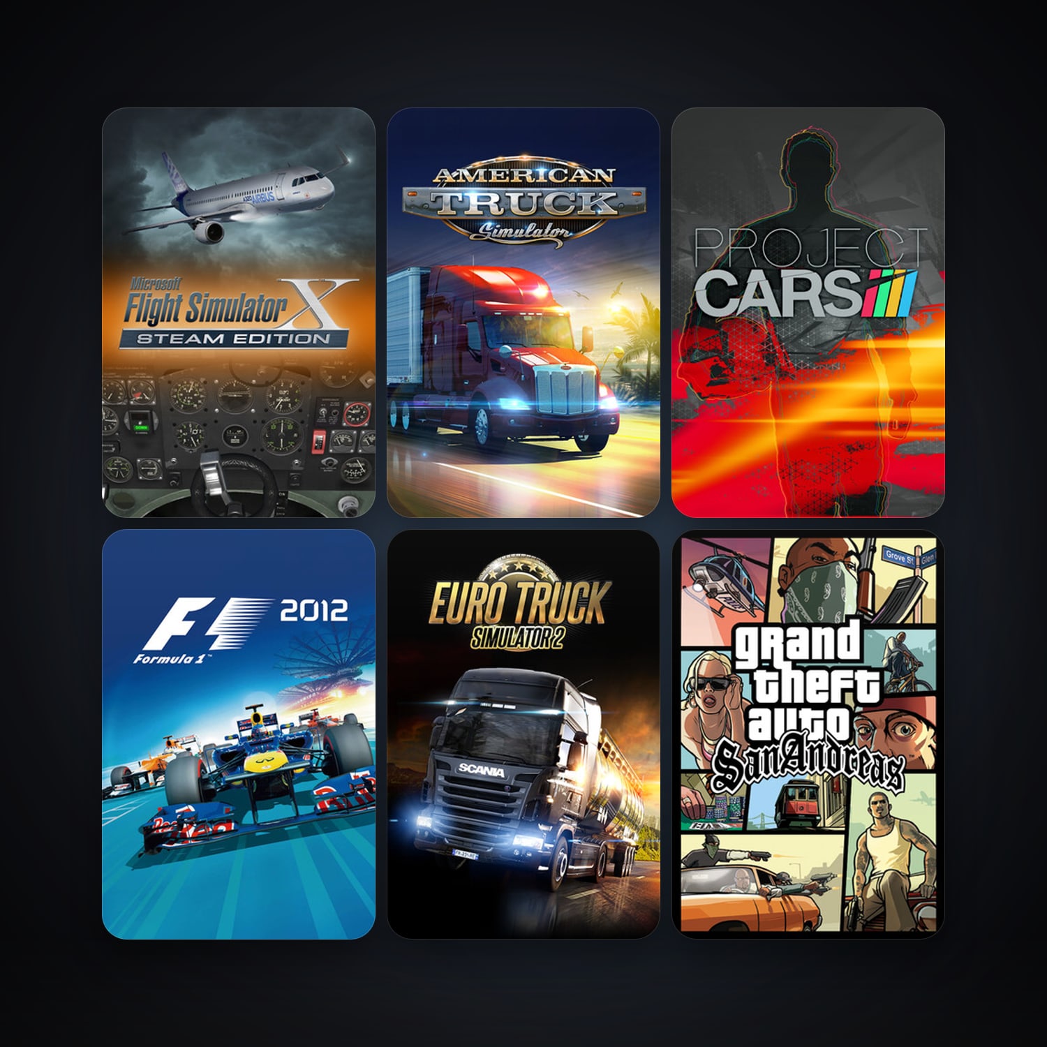 Grand Theft Auto: Vice City + Grand Theft Auto: San Andreas, 18 games, clean — HabibiAccounts