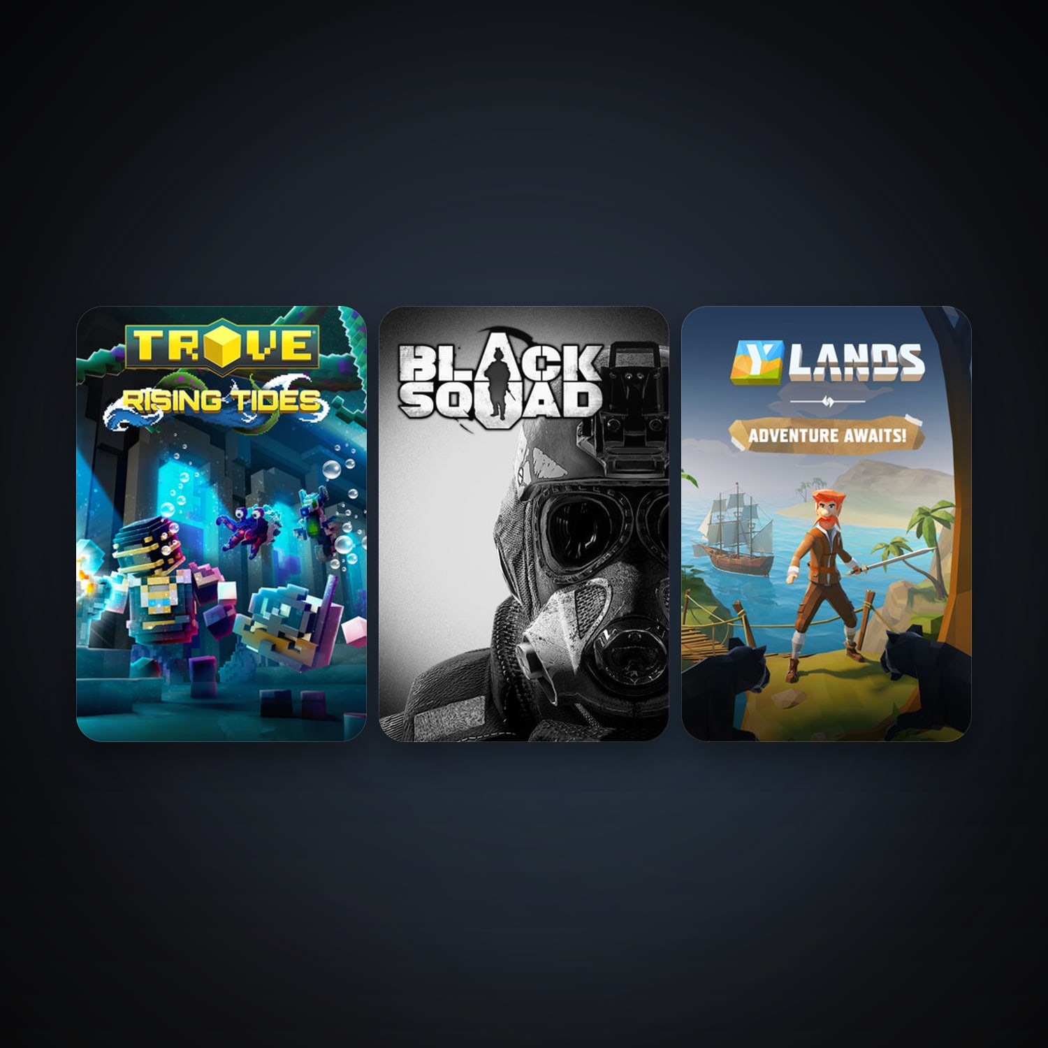 Ylands + Trove, 4 games, clean — HabibiAccounts