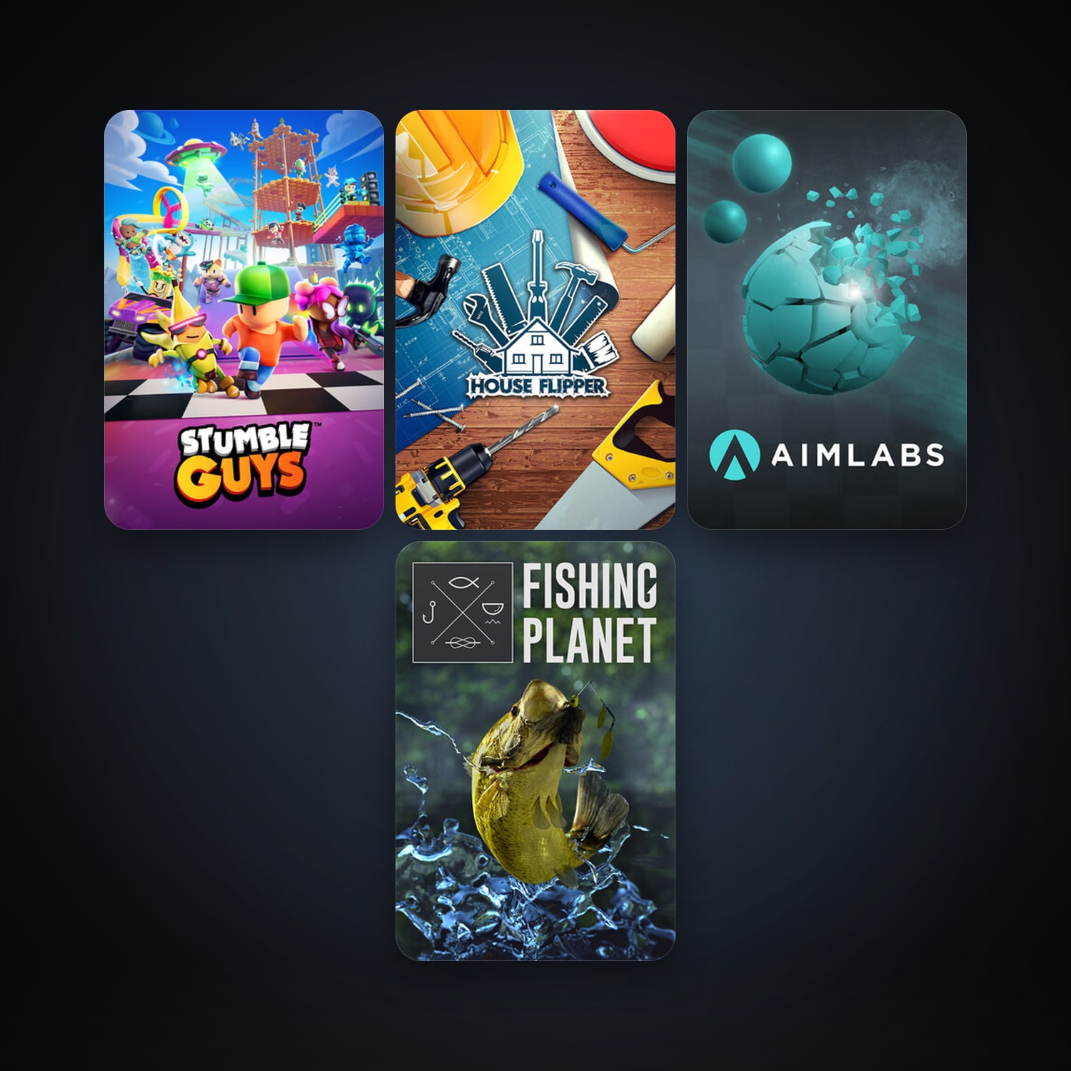 Free CS2 (No Prime) + Fishing Planet, 12 games, clean — HabibiAccounts