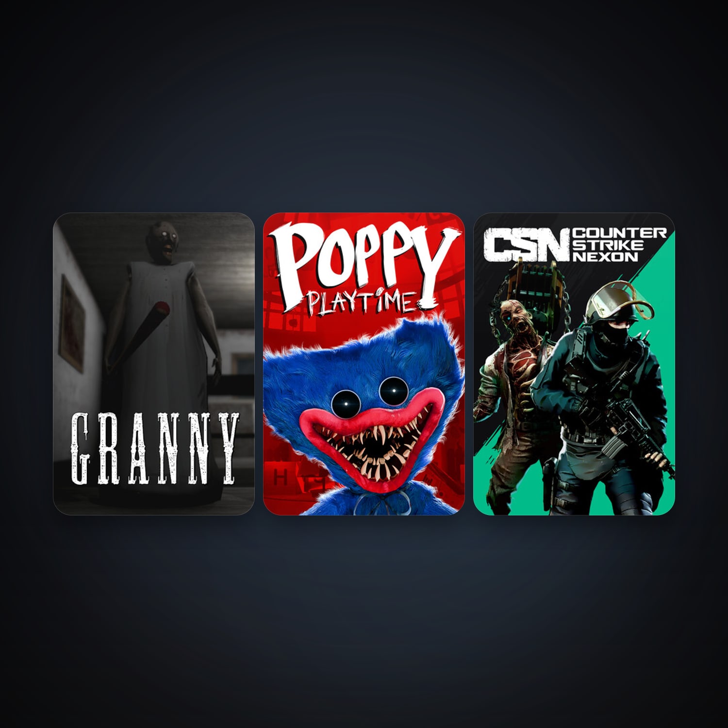 هالحساب ستيم فلين، Counter-Strike Nexon: Studio وGranny، 5 لعبة، صامد واضح — HabibiAccounts