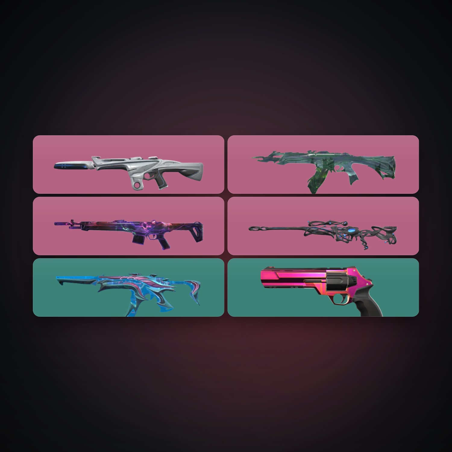EU Silver 2 locker — 6 skins, lvl 34 — HabibiAccounts