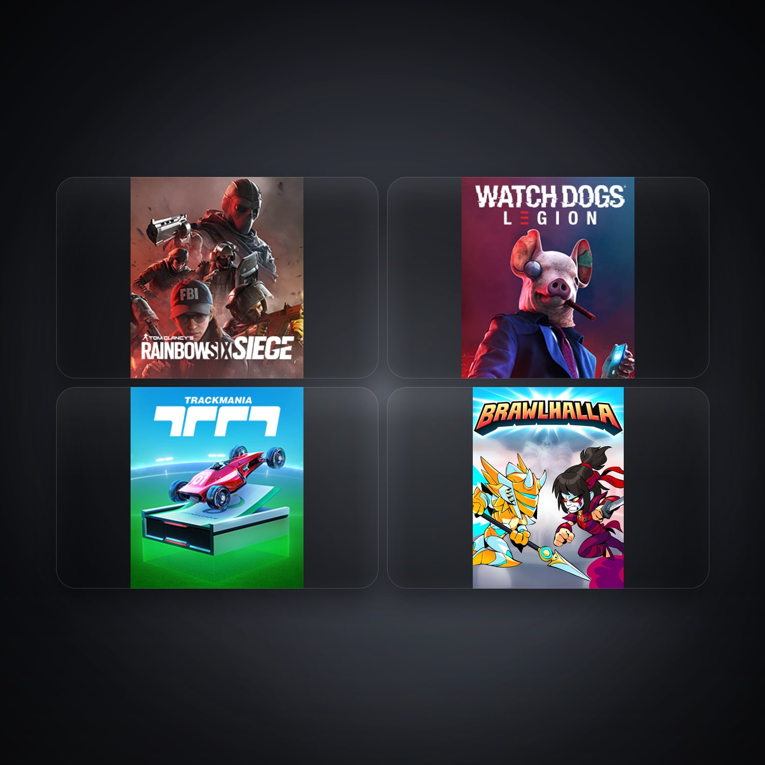 Ubisoft Tom Clancy's Rainbow Six Siege + Watch Dogs: Legion — IN — 4 games — HabibiAccounts