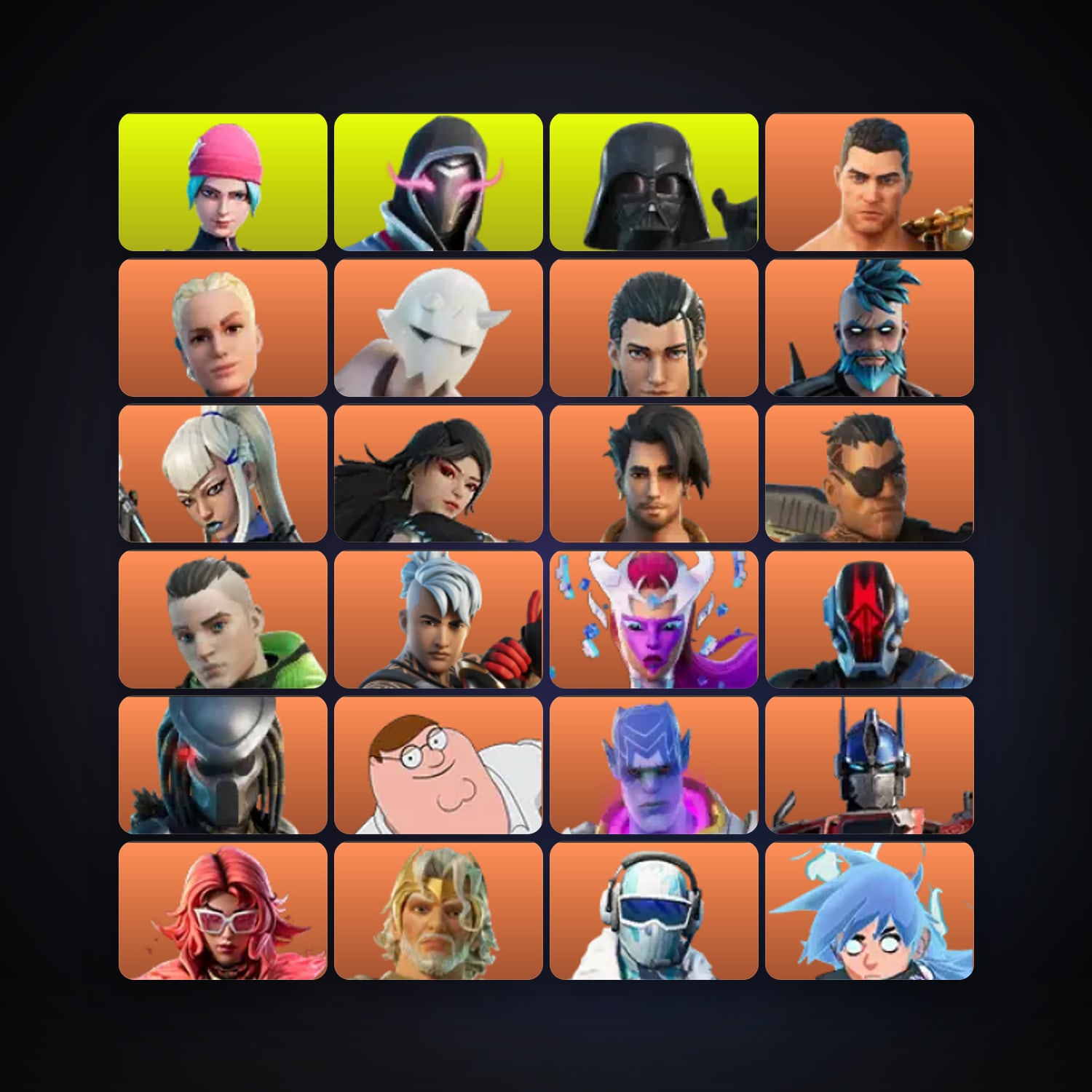 Fortnite | 287 Skins | 3K V-Bucks | Level 6475 | 621 Wins — HabibiAccounts